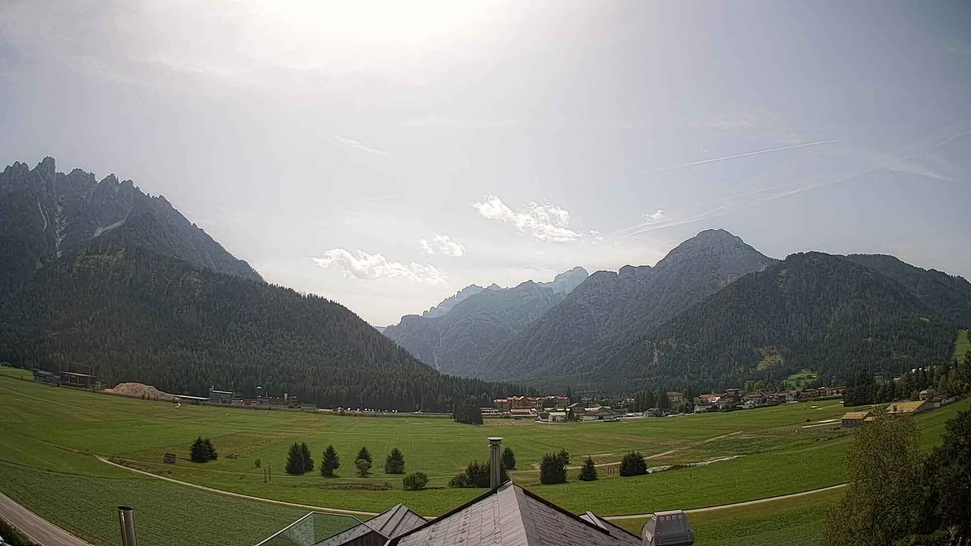 Webcam Toblach Dolomitas – Vista desde el Hotel Rosengarten
