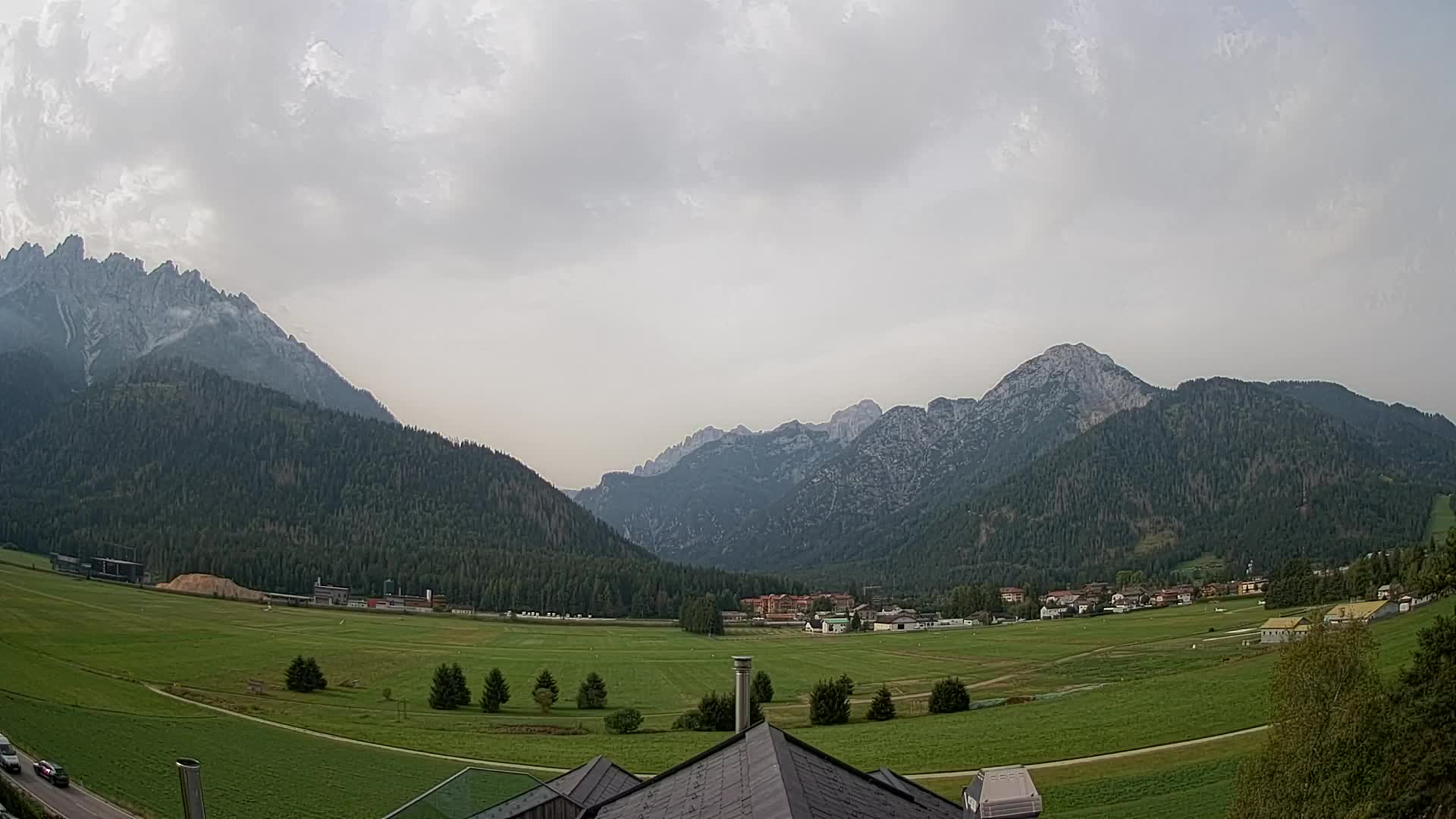 Webcam Toblach Dolomitas – Vista desde el Hotel Rosengarten