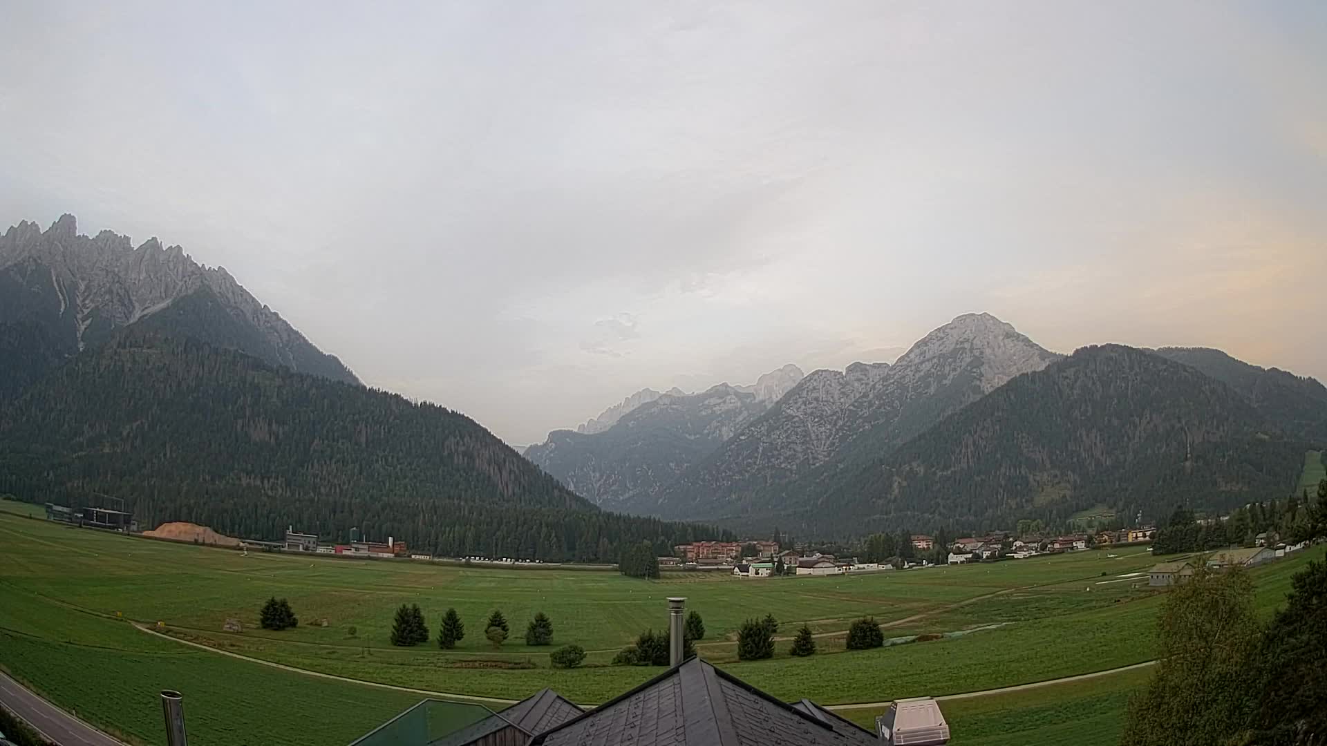 Webcam Toblach Dolomites – Vue depuis l’Hôtel Rosengarten