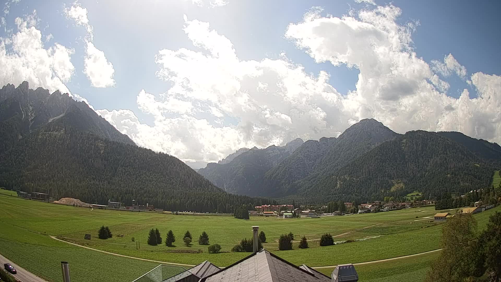 Webcam Dobbiaco Dolomiti – Vista dall’Hotel Rosengarten