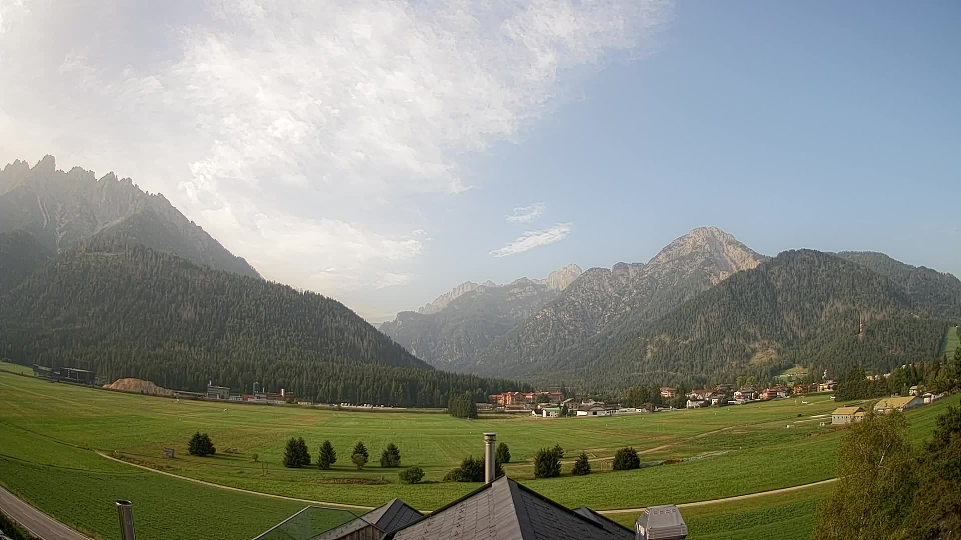 Webcam Toblach Dolomites – Vue depuis l’Hôtel Rosengarten