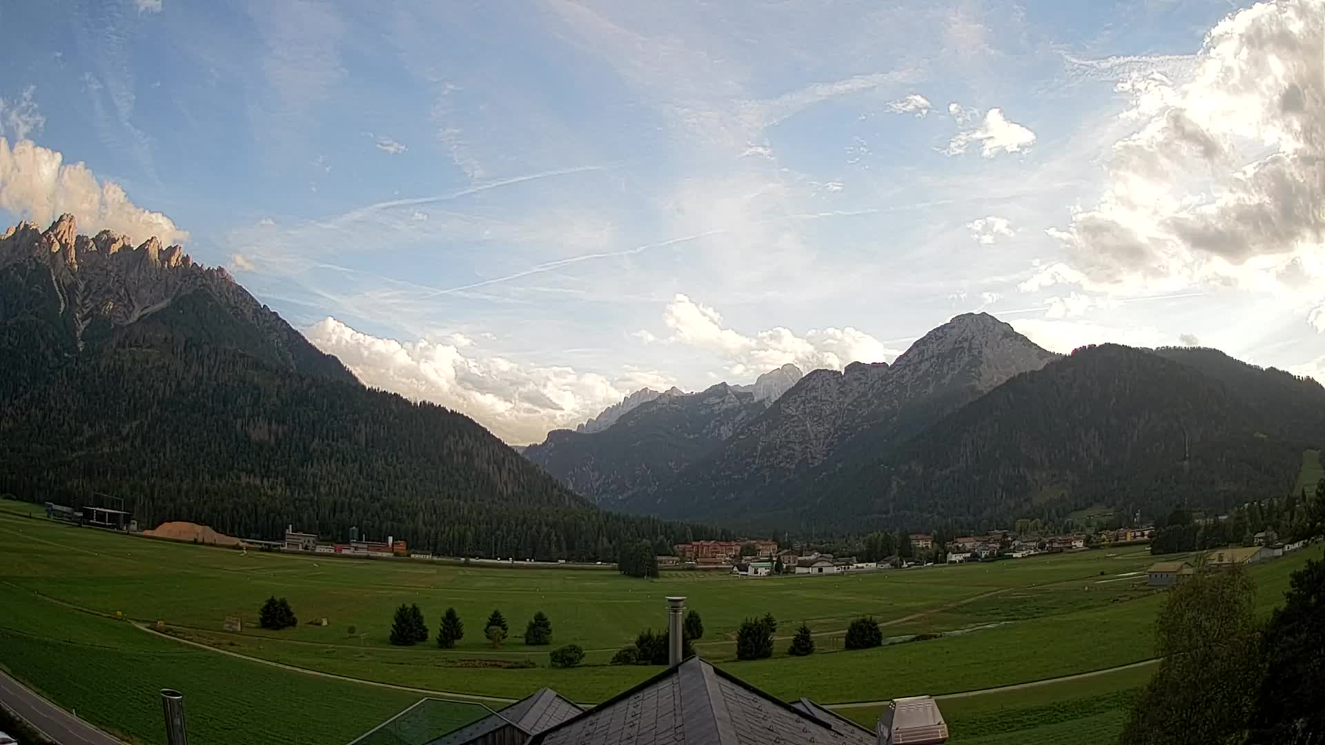 Webcam Toblach Dolomiten – Blick vom Hotel Rosengarten