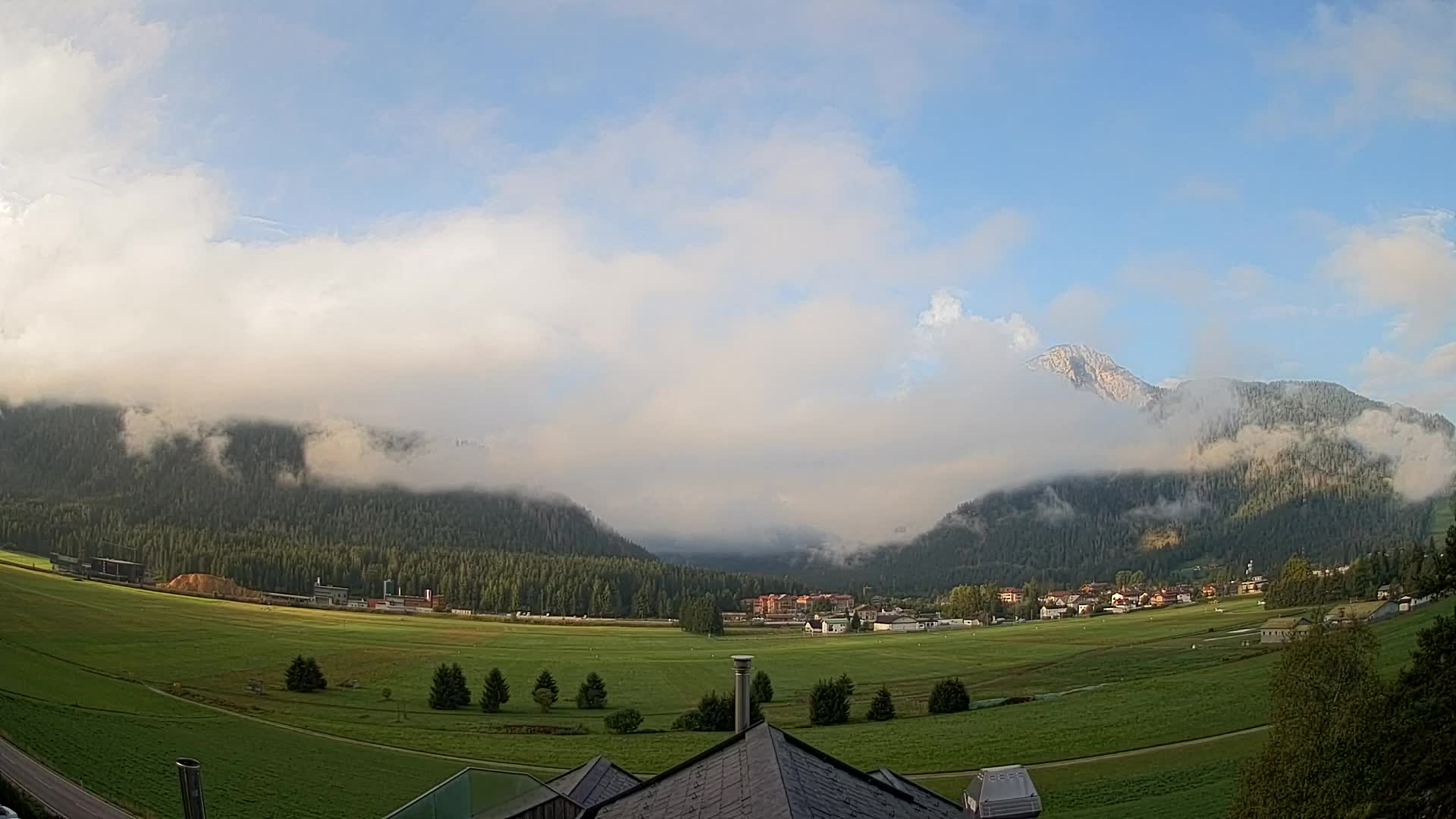 Webcam Toblach Dolomitas – Vista desde el Hotel Rosengarten