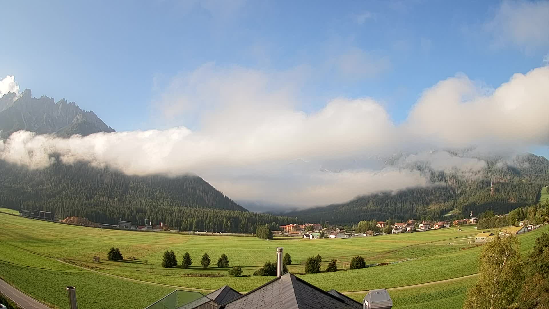 Webcam Toblach Dolomitas – Vista desde el Hotel Rosengarten