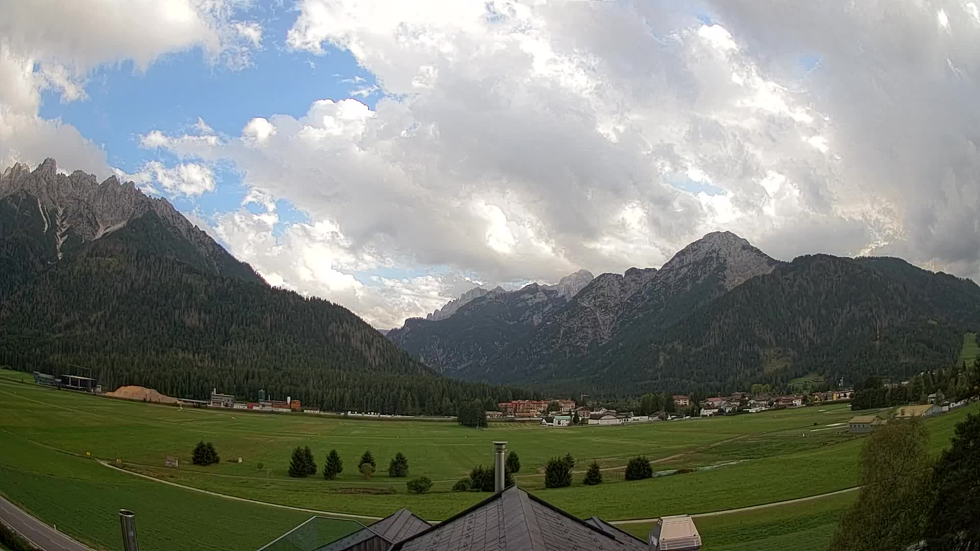 Webcam Toblach Dolomiten – Blick vom Hotel Rosengarten