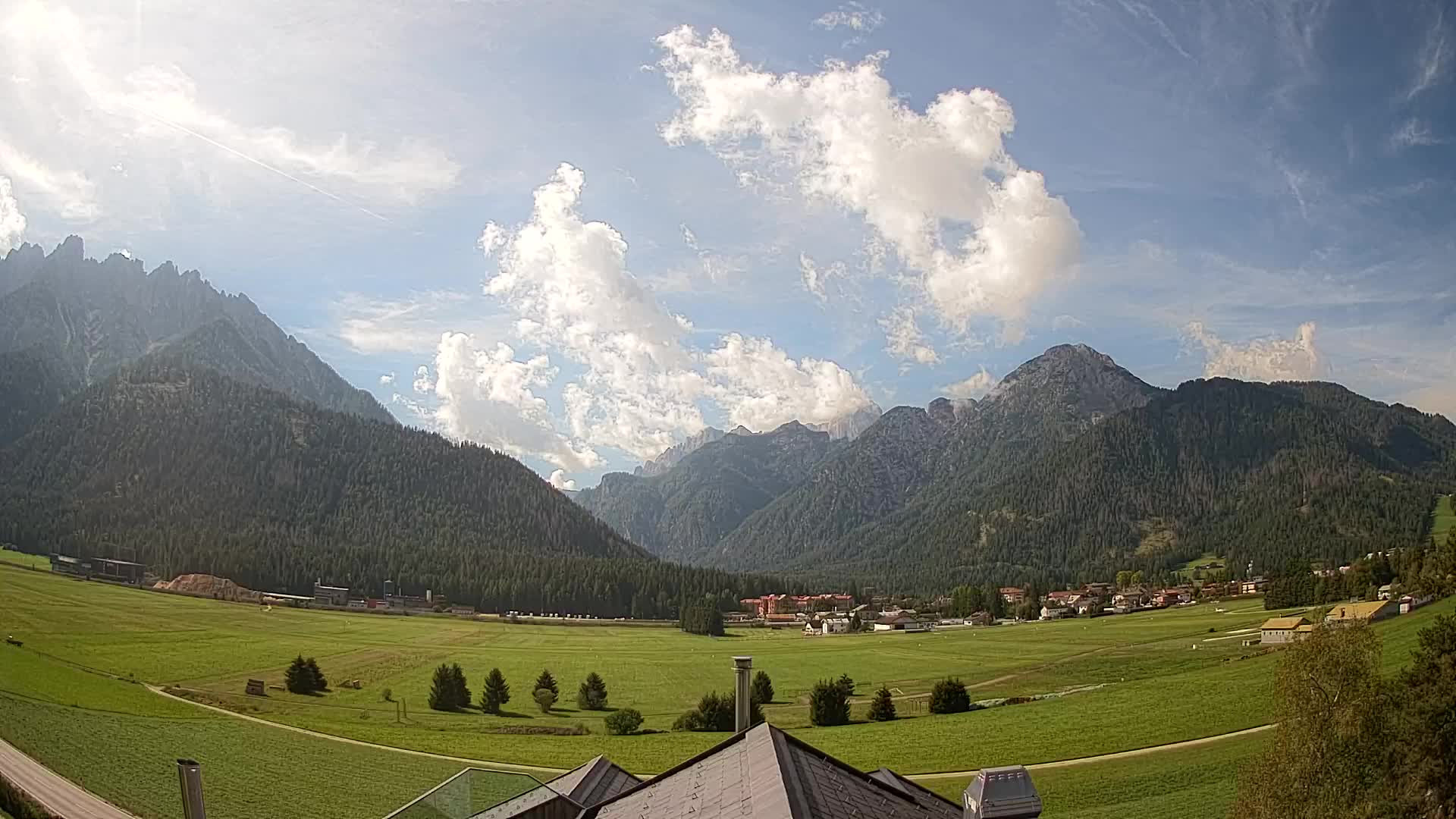 Webcam Dobbiaco Dolomiti – Vista dall’Hotel Rosengarten
