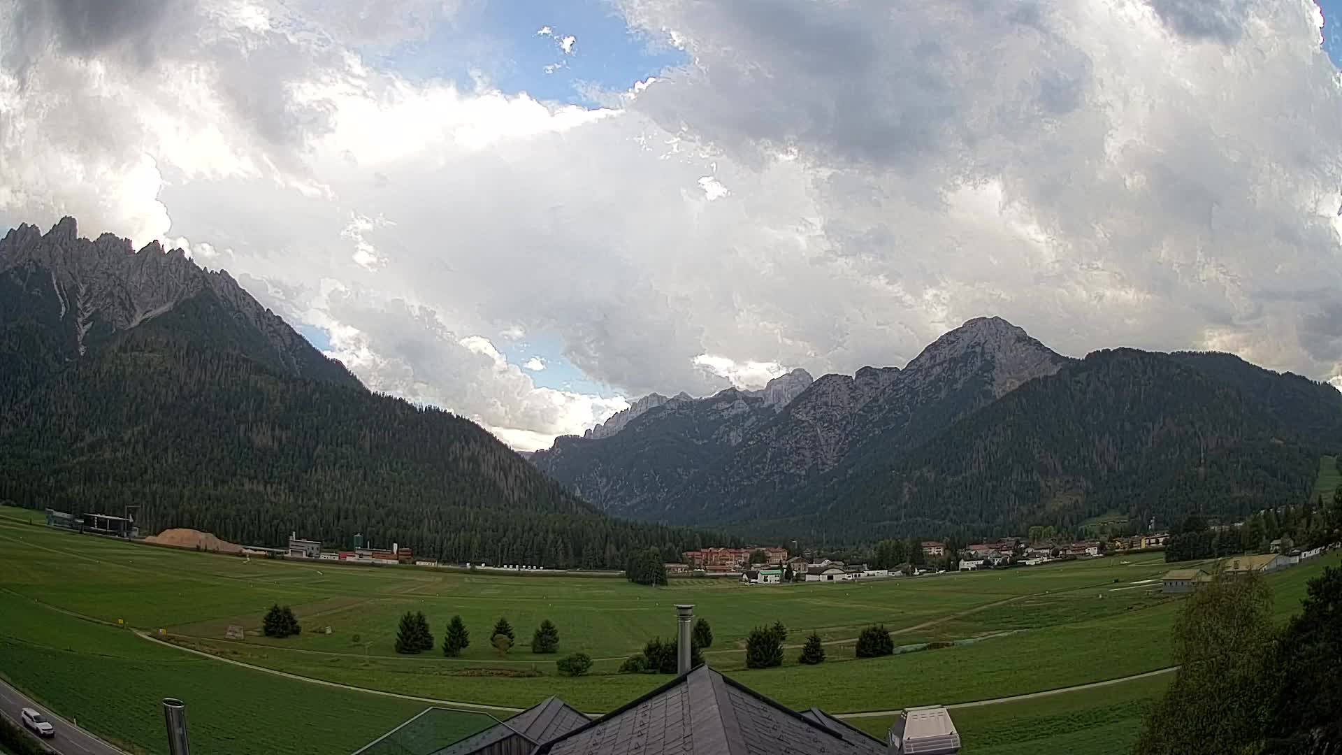 Webcam Toblach Dolomites – Vue depuis l’Hôtel Rosengarten