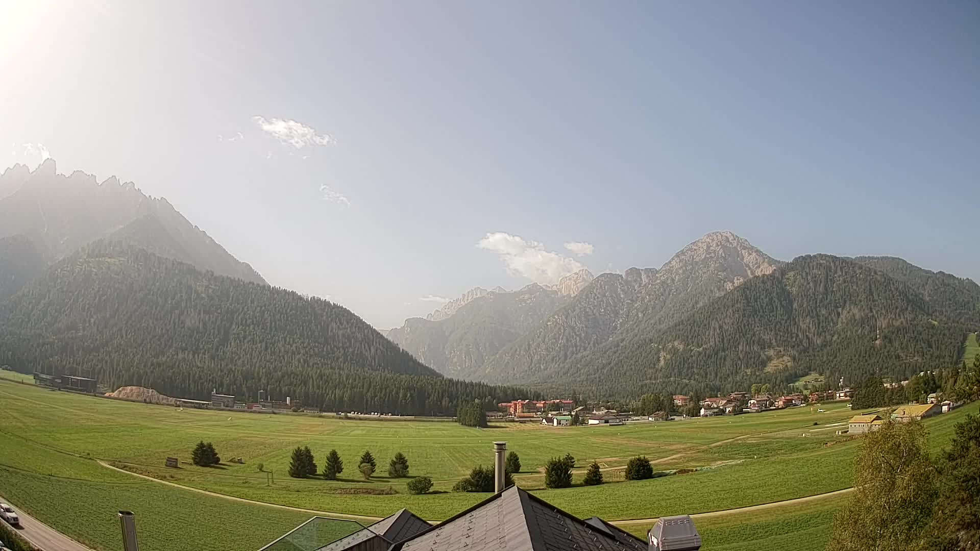 Webcam Toblach Dolomites – Vue depuis l’Hôtel Rosengarten