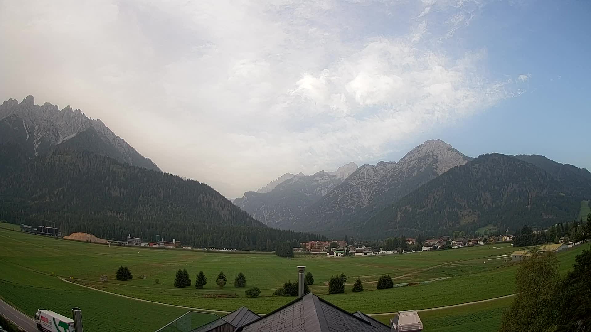 Webcam Dobbiaco Dolomiti – Vista dall’Hotel Rosengarten