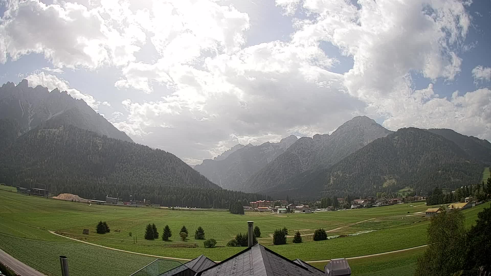 Webcam Toblach Dolomiten – Blick vom Hotel Rosengarten