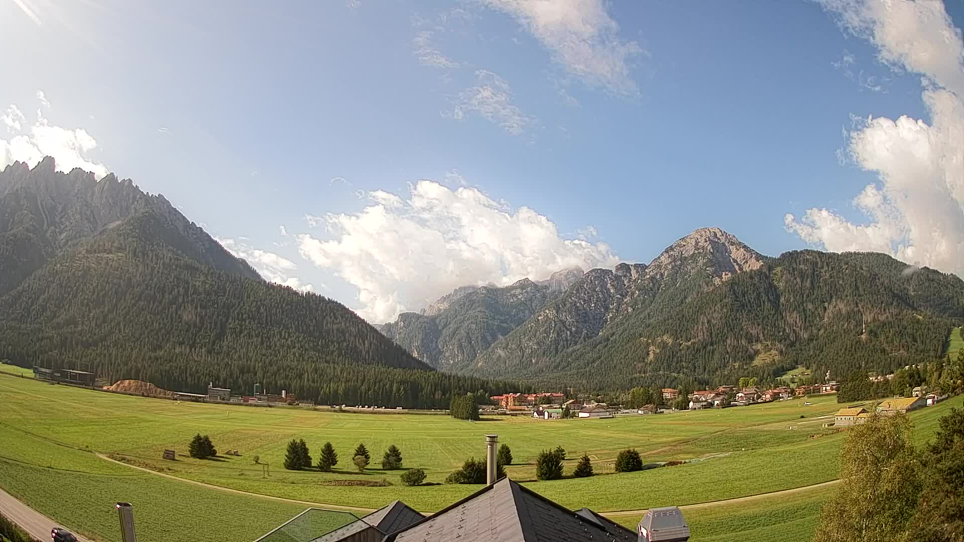 Webcam Toblach Dolomitas – Vista desde el Hotel Rosengarten