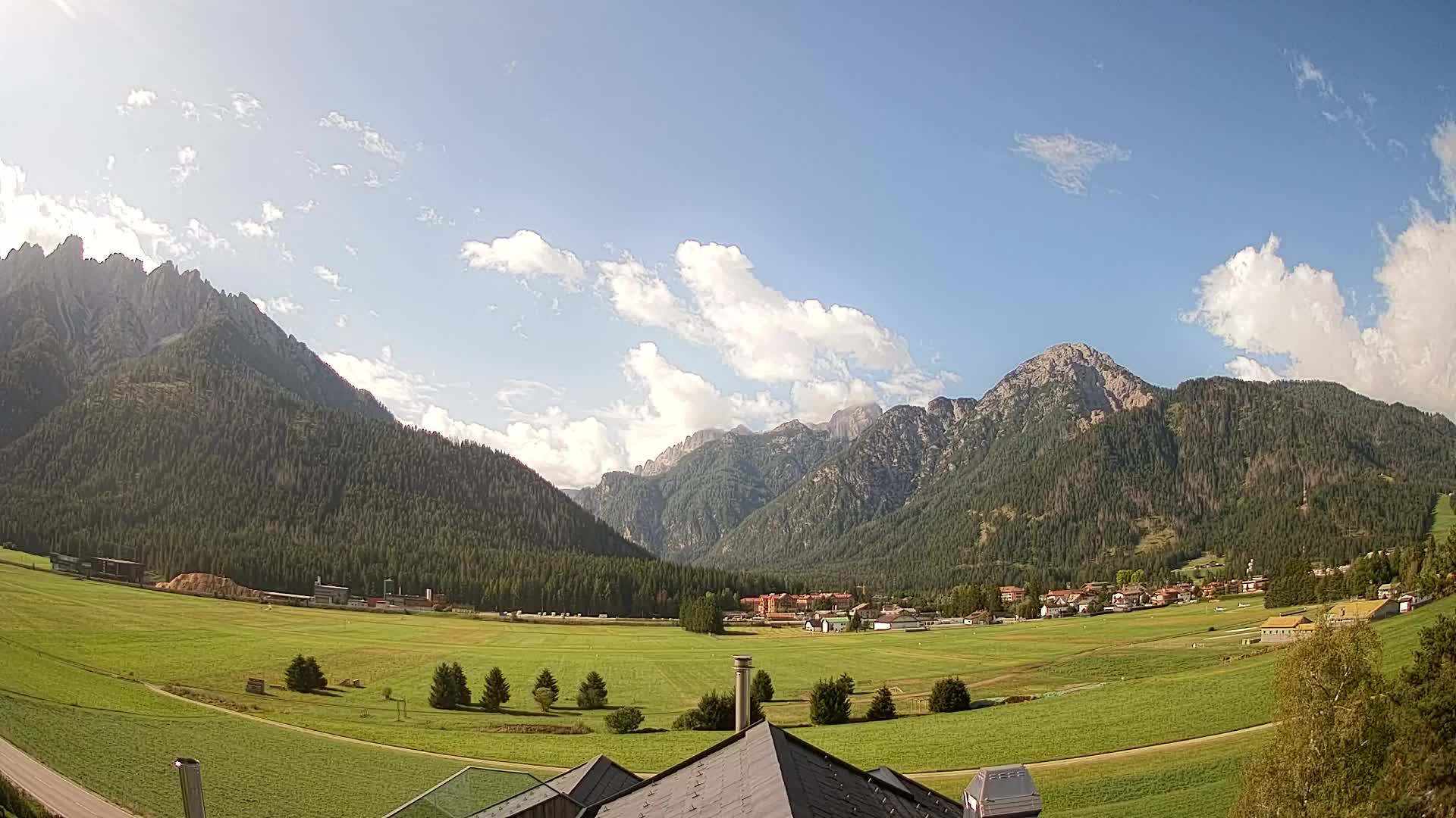 Webcam Toblach Dolomitas – Vista desde el Hotel Rosengarten