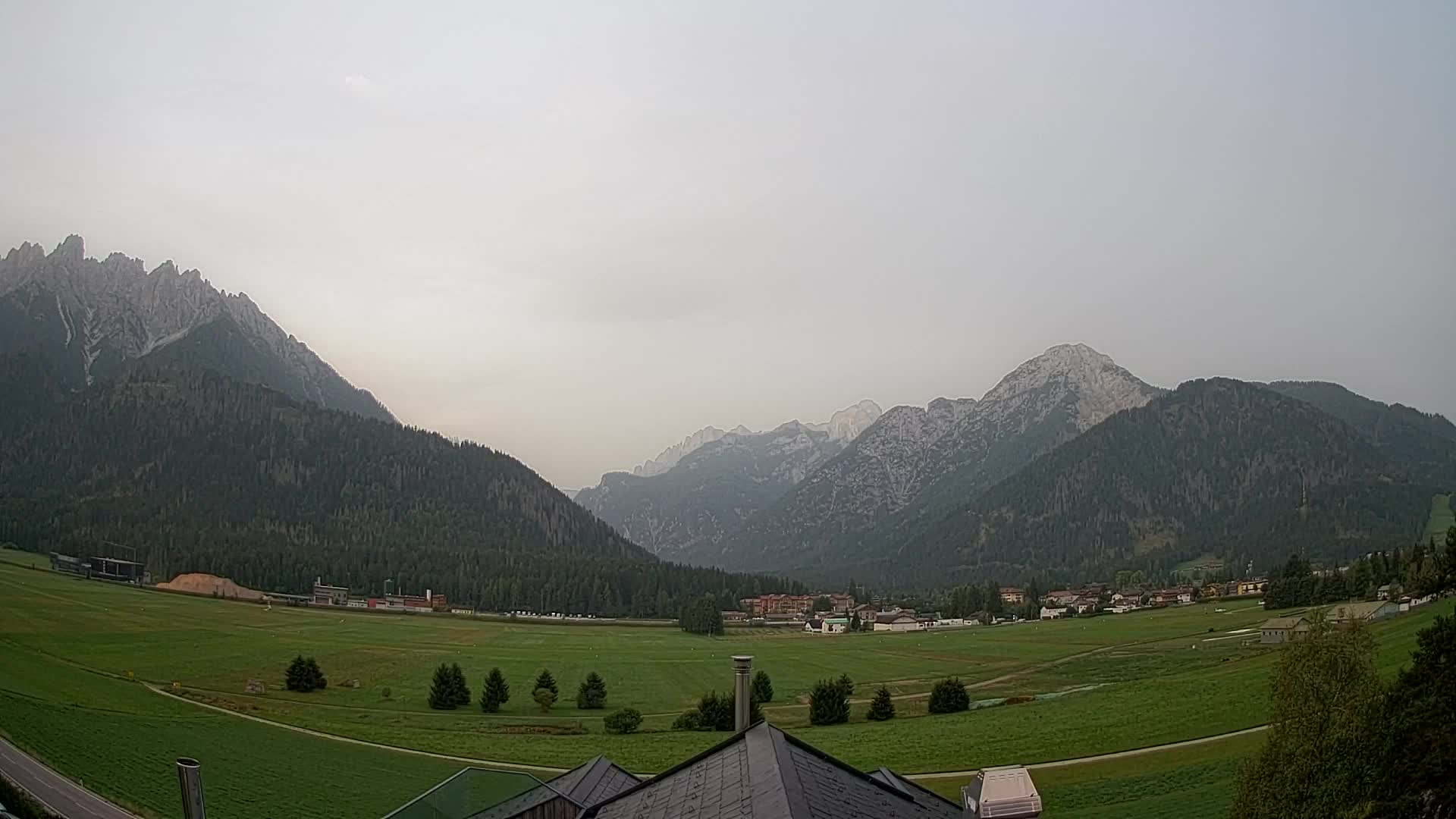 Webcam Toblach Dolomites – View from Hotel Rosengarten