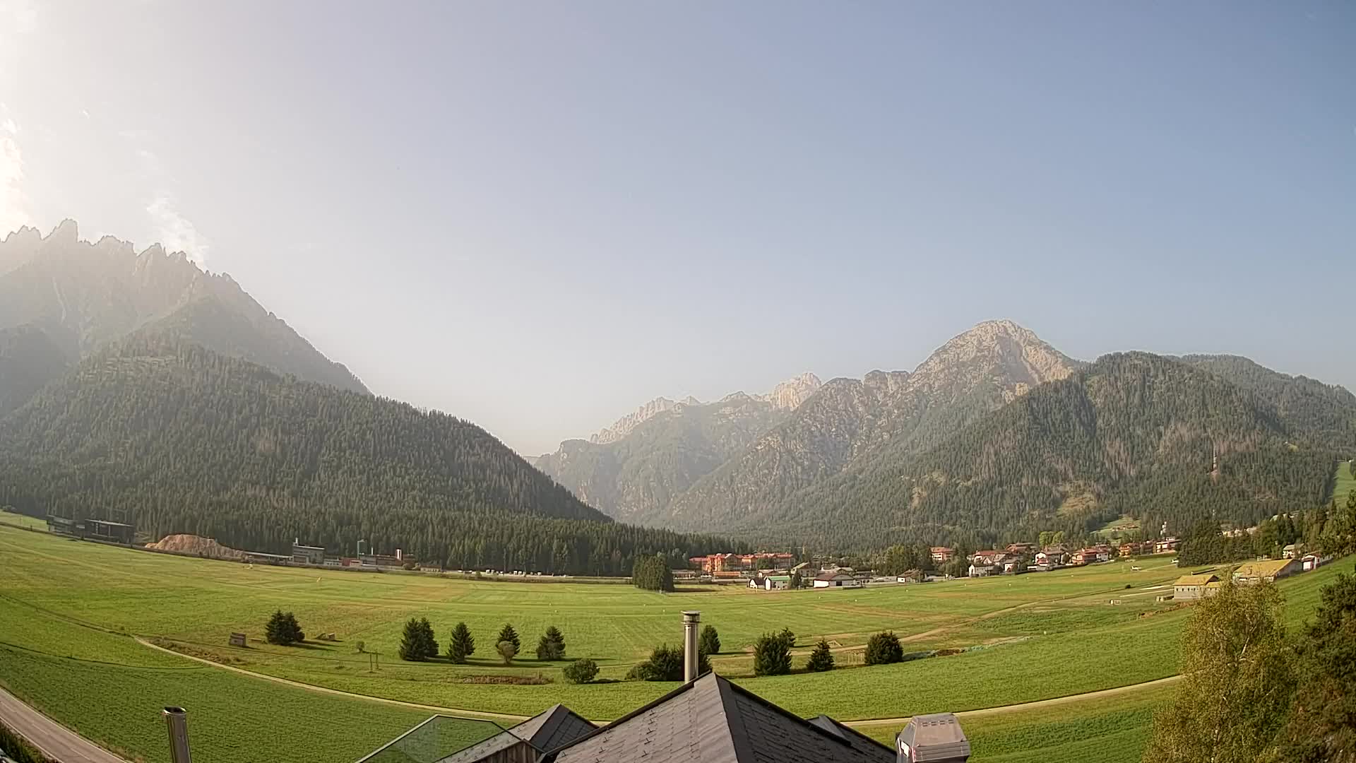 Webcam Toblach Dolomiten – Blick vom Hotel Rosengarten