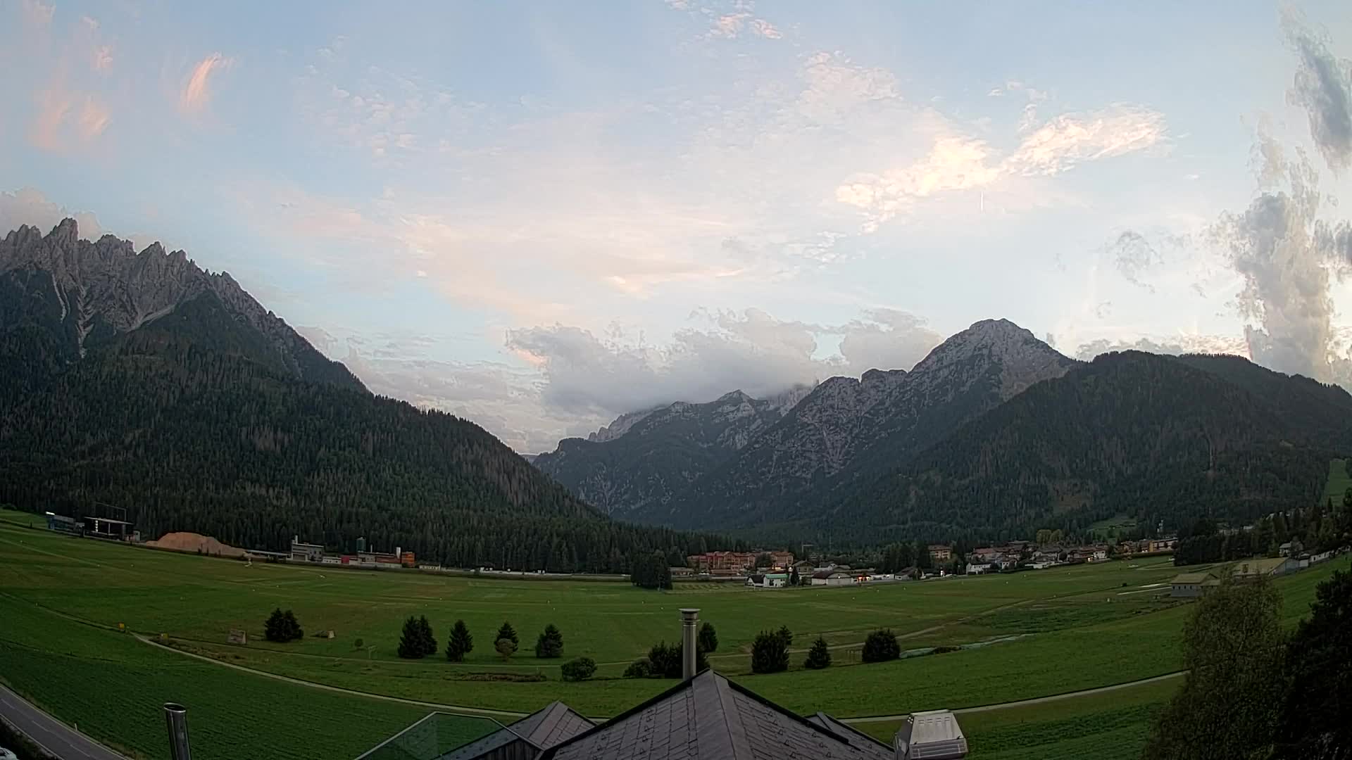 Webcam Toblach Dolomites – Vue depuis l’Hôtel Rosengarten