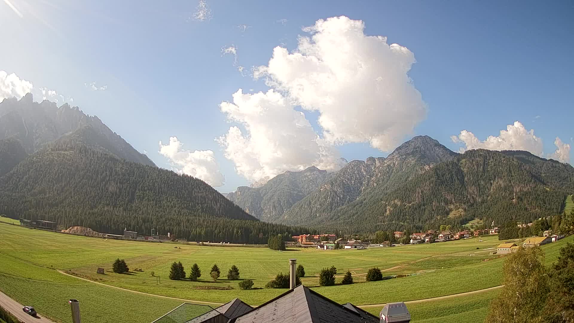 Webcam Dobbiaco Dolomiti – Vista dall’Hotel Rosengarten