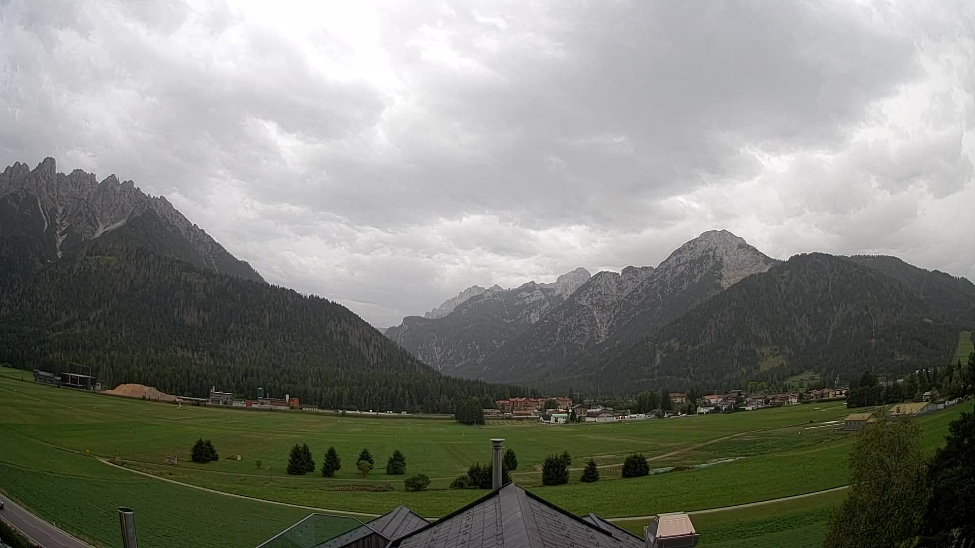 Webcam Toblach Dolomiten – Blick vom Hotel Rosengarten