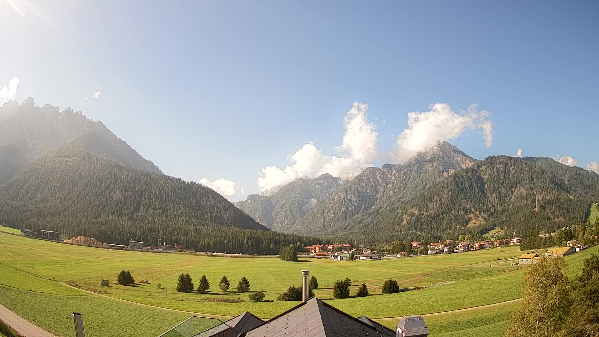 Webcam Toblach Dolomiten – Blick vom Hotel Rosengarten