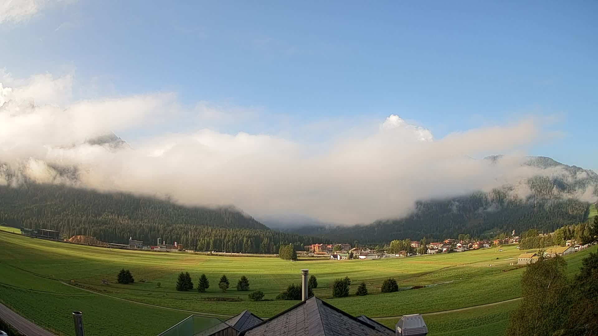 Webcam Dobbiaco Dolomiti – Vista dall’Hotel Rosengarten