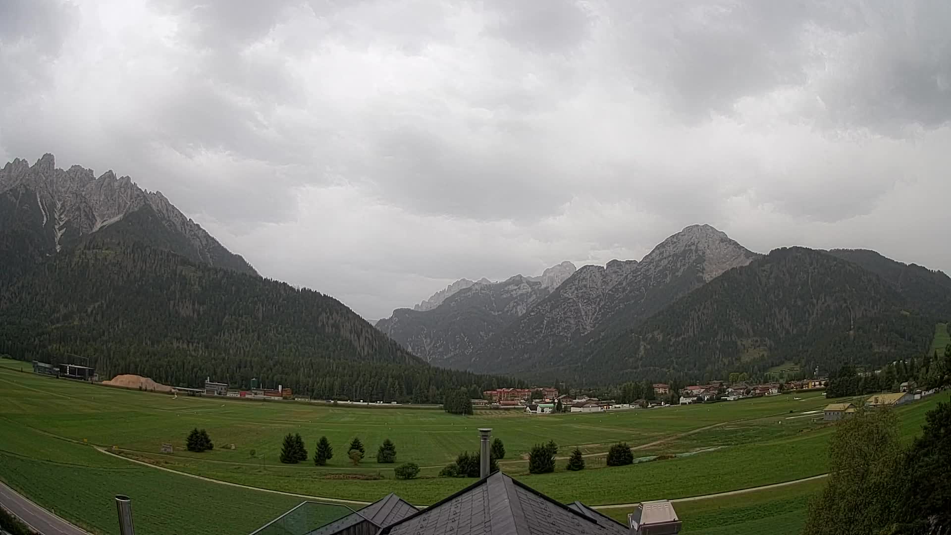 Webcam Toblach Dolomites – Vue depuis l’Hôtel Rosengarten