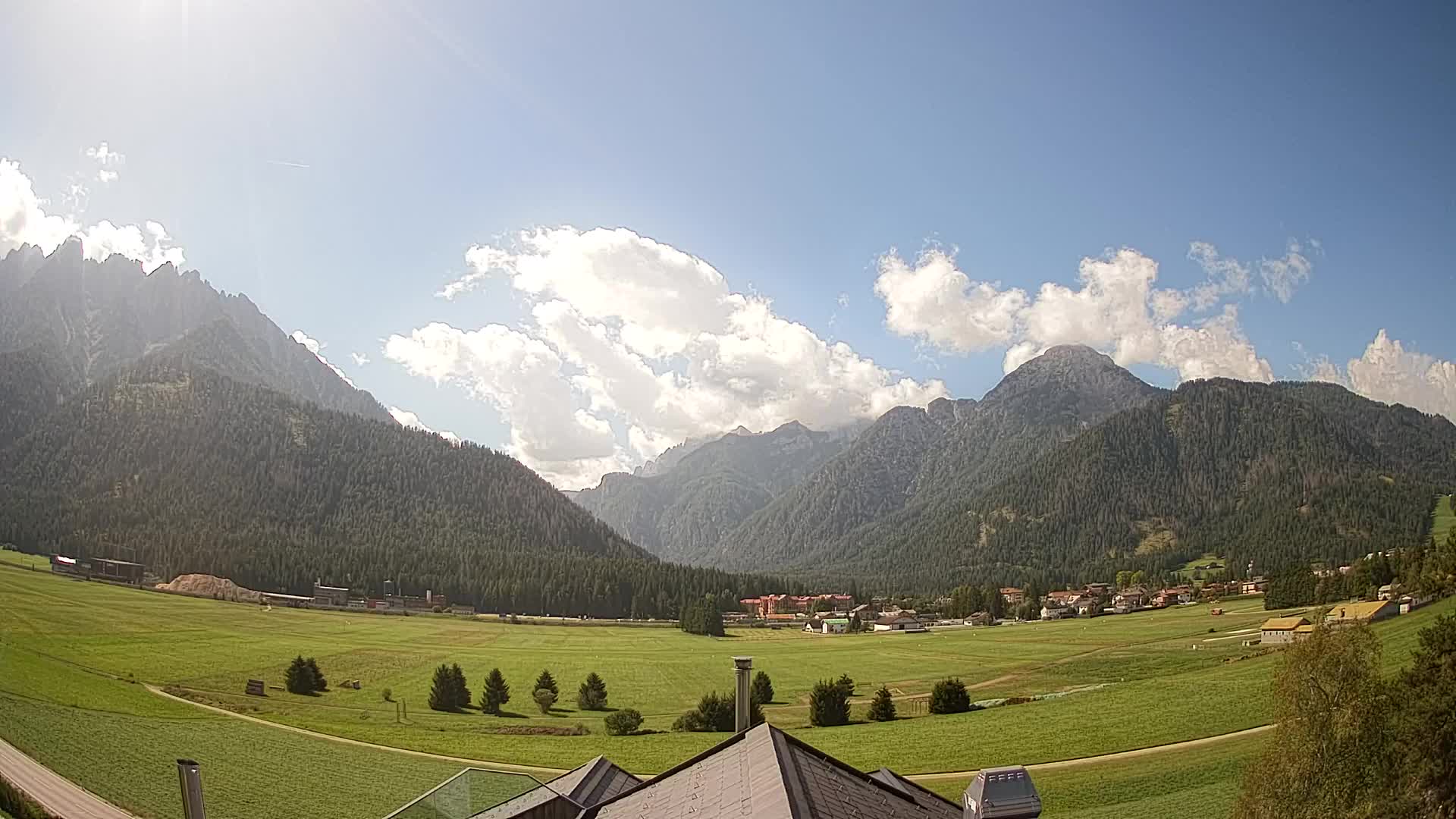 Webcam Dobbiaco Dolomiti – Vista dall’Hotel Rosengarten