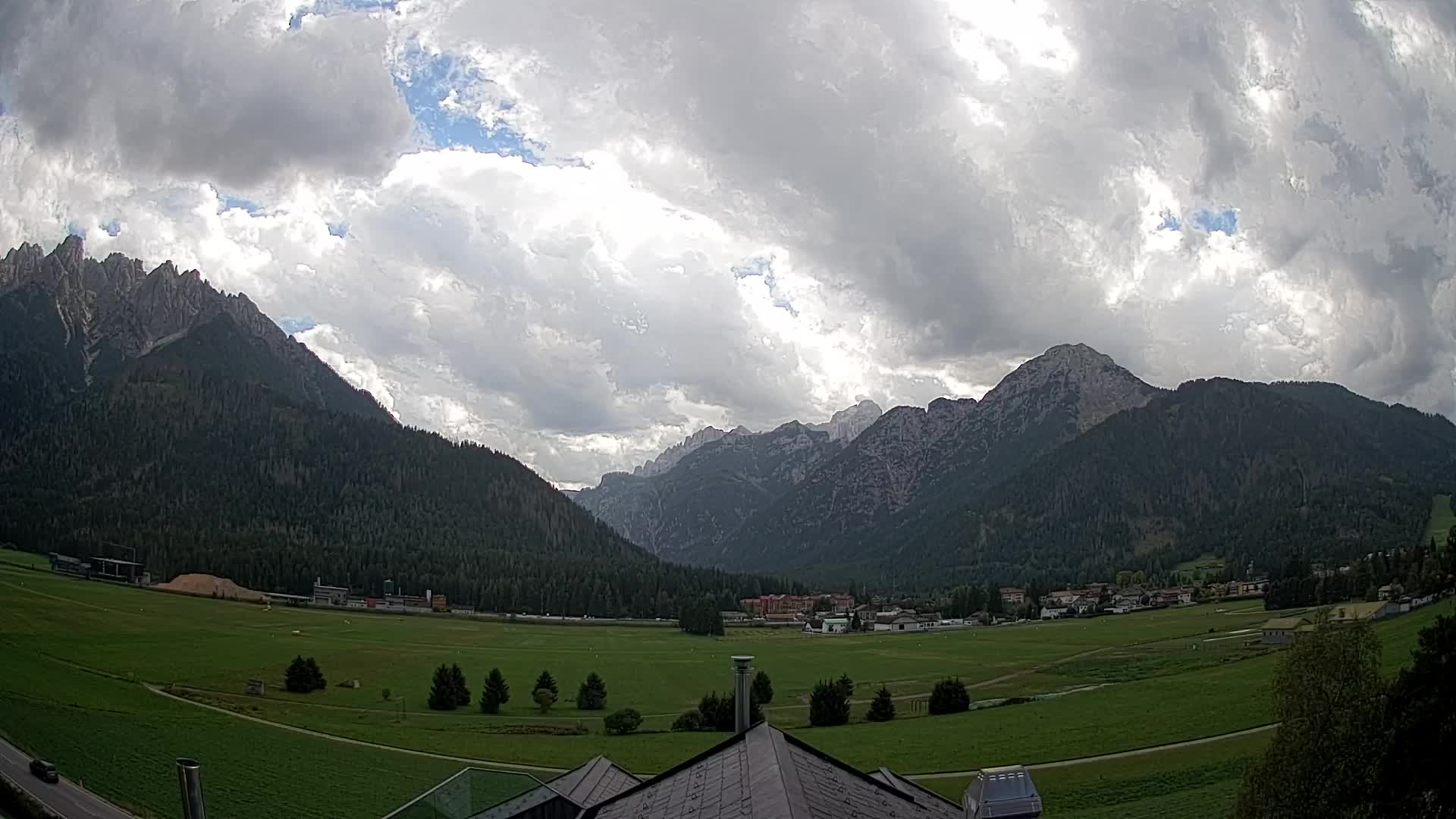 Webcam Toblach Dolomitas – Vista desde el Hotel Rosengarten