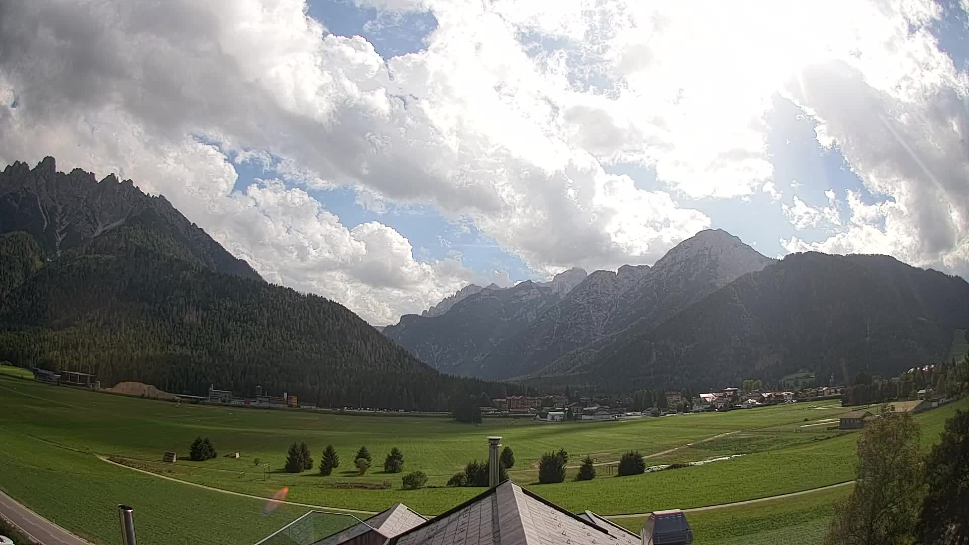 Webcam Dobbiaco Dolomiti – Vista dall’Hotel Rosengarten