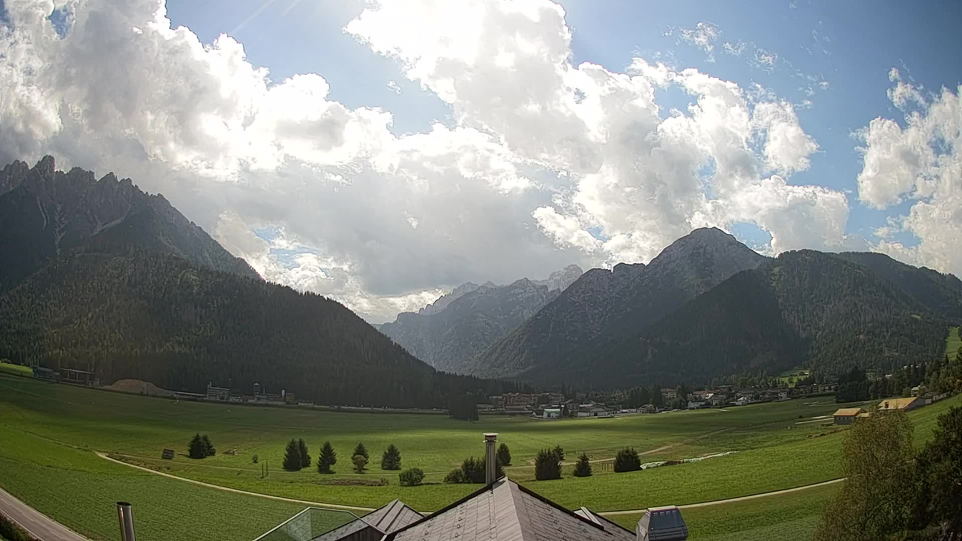 Webcam Toblach Dolomitas – Vista desde el Hotel Rosengarten