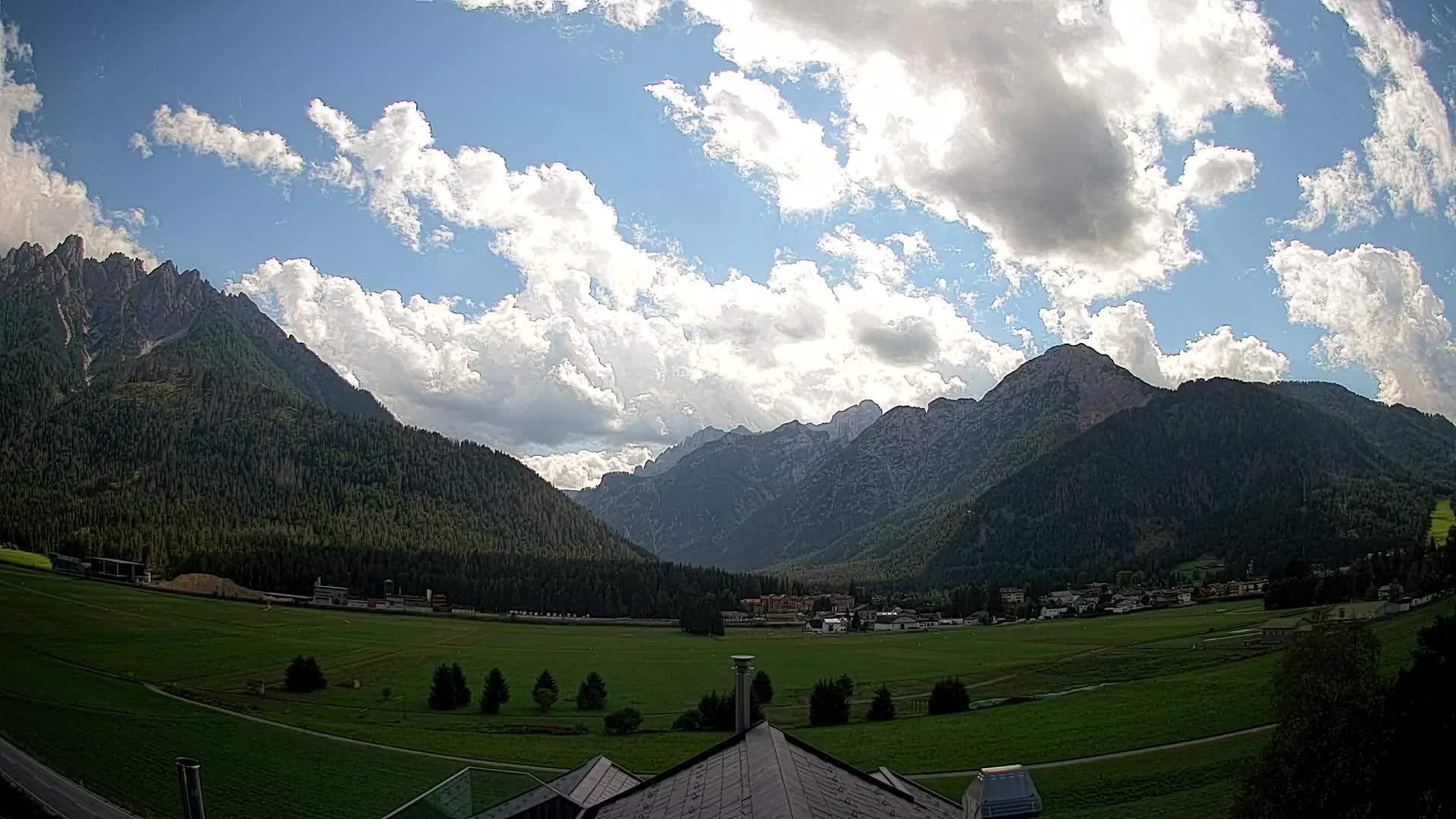 Webcam Toblach Dolomites – Vue depuis l’Hôtel Rosengarten