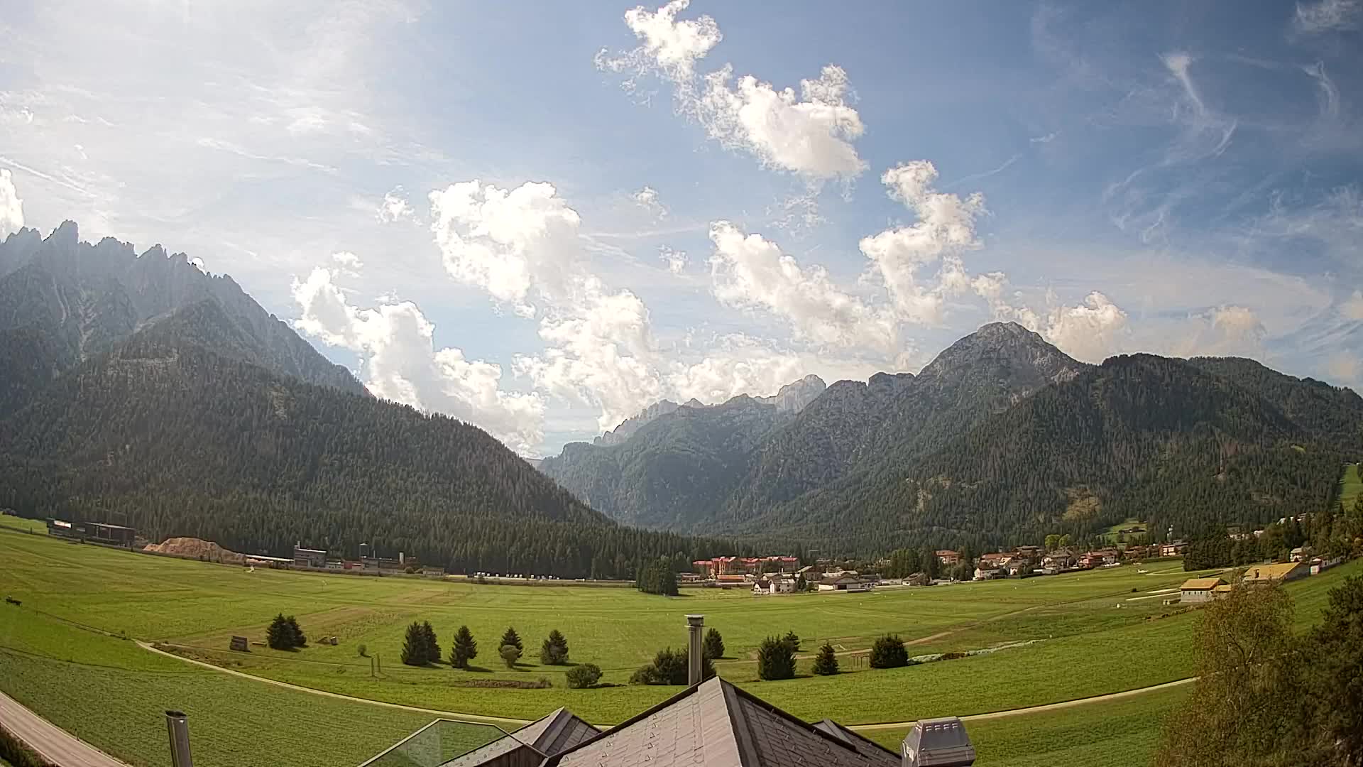 Webcam Toblach Dolomites – Vue depuis l’Hôtel Rosengarten