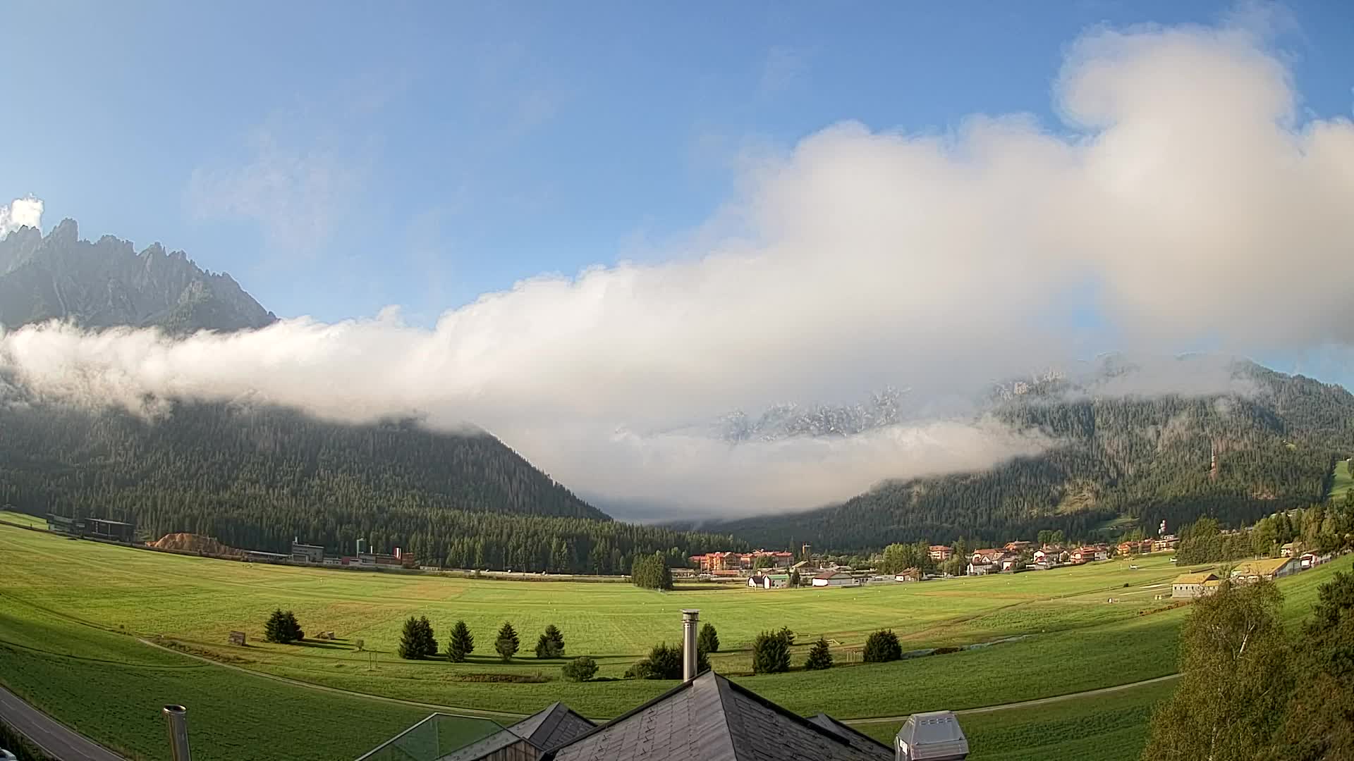 Webcam Toblach Dolomites – Vue depuis l’Hôtel Rosengarten