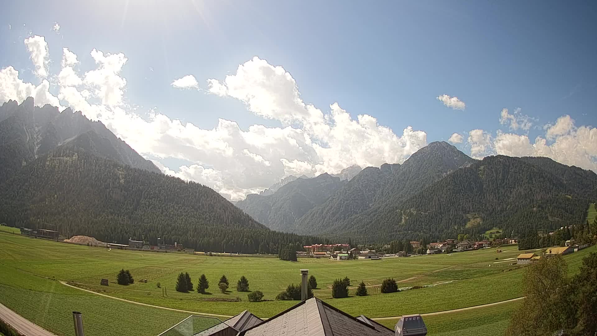 Webcam Dobbiaco Dolomiti – Vista dall’Hotel Rosengarten
