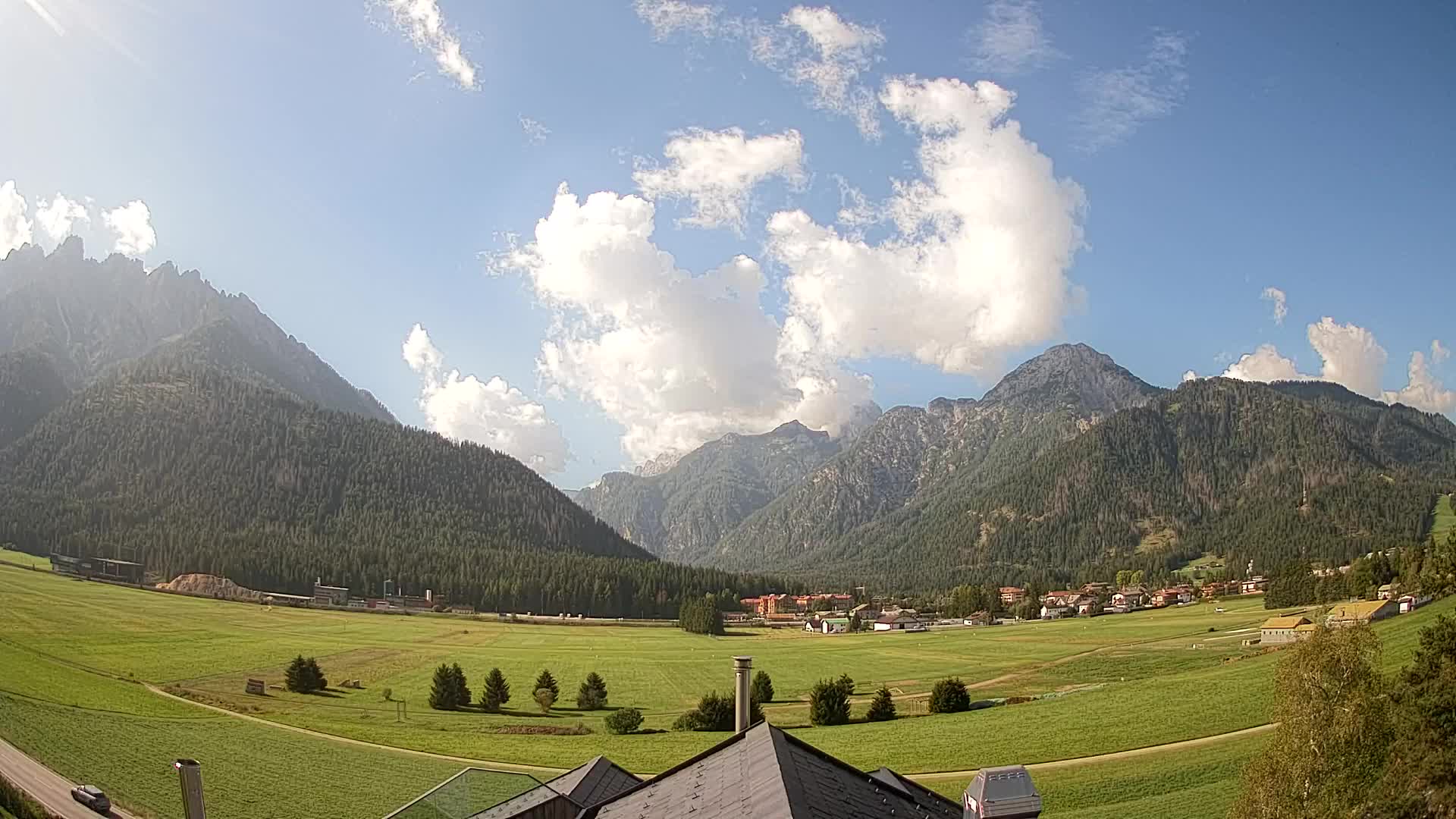 Webcam Dobbiaco Dolomiti – Vista dall’Hotel Rosengarten