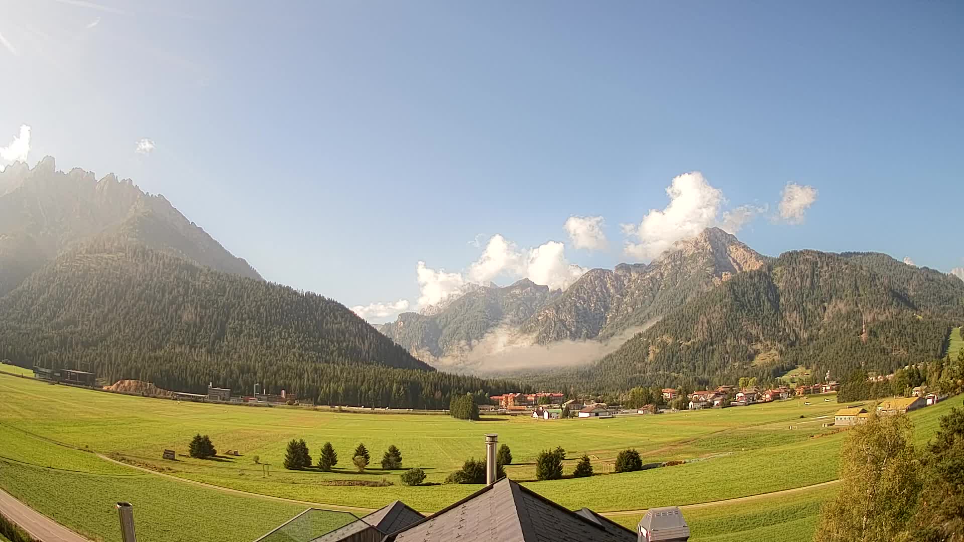Webcam Toblach Dolomites – Vue depuis l’Hôtel Rosengarten