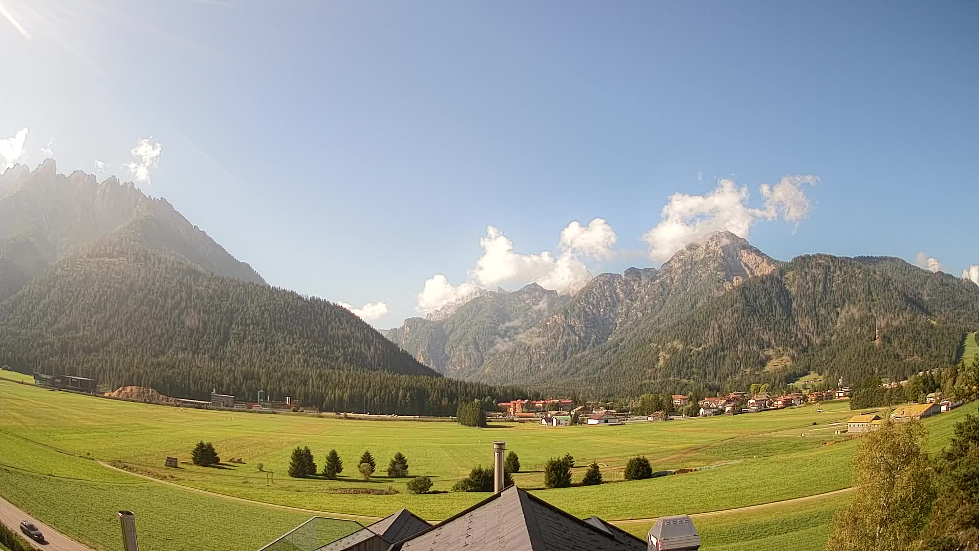 Webcam Toblach Dolomitas – Vista desde el Hotel Rosengarten