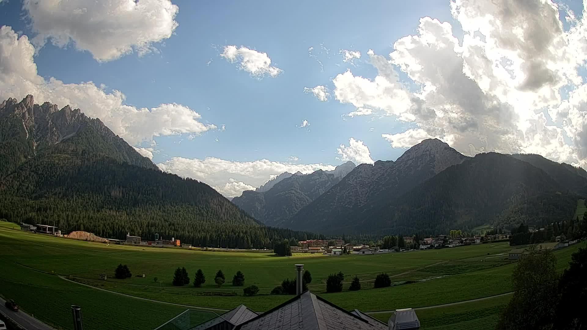 Webcam Toblach Dolomitas – Vista desde el Hotel Rosengarten