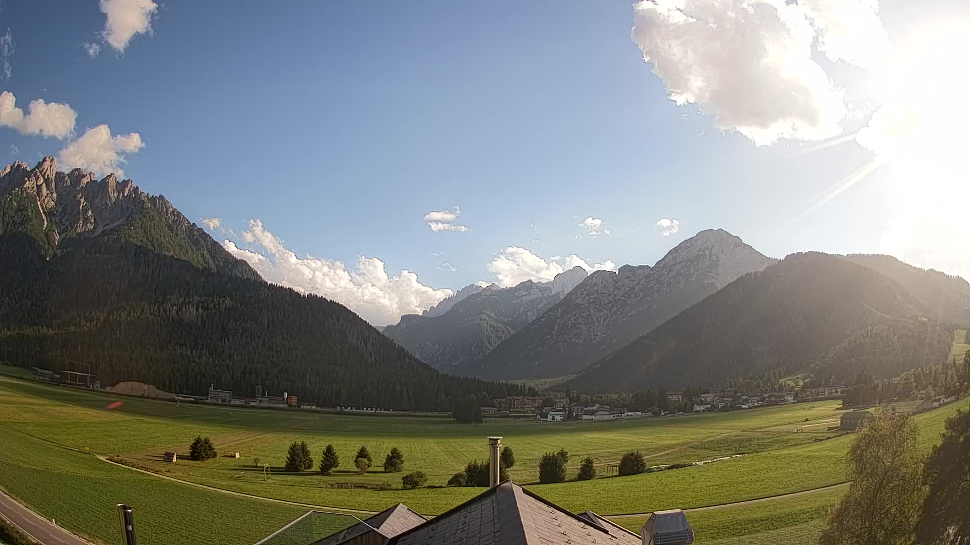 Webcam Toblach Dolomites – Vue depuis l’Hôtel Rosengarten