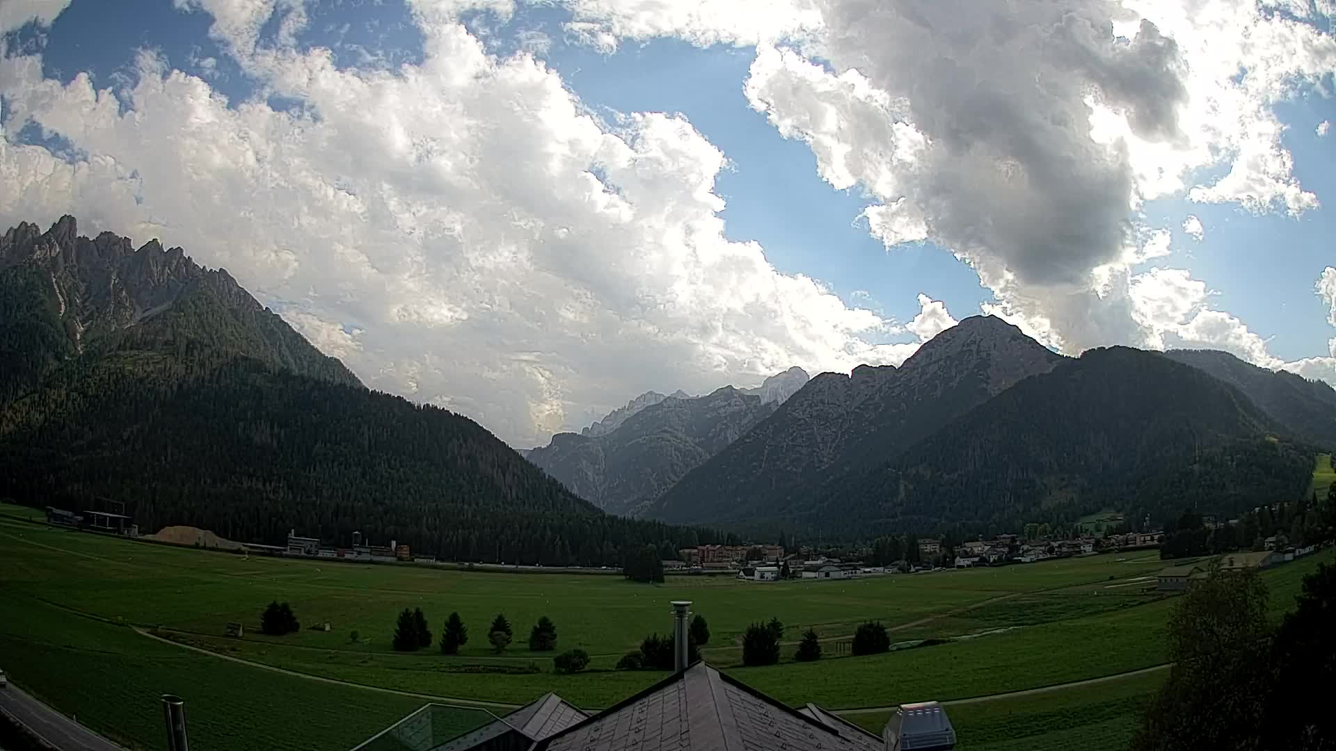 Webcam Toblach Dolomiten – Blick vom Hotel Rosengarten