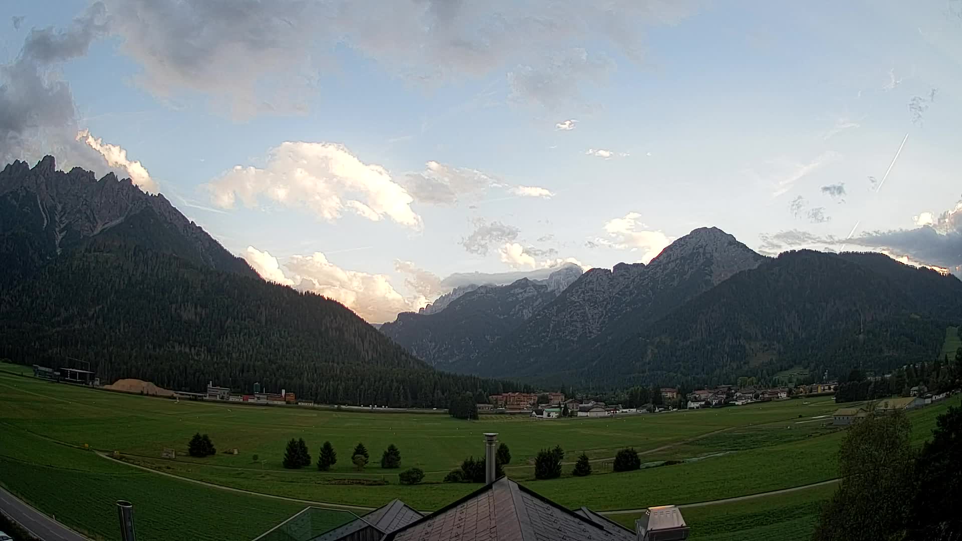 Webcam Toblach Dolomiten – Blick vom Hotel Rosengarten