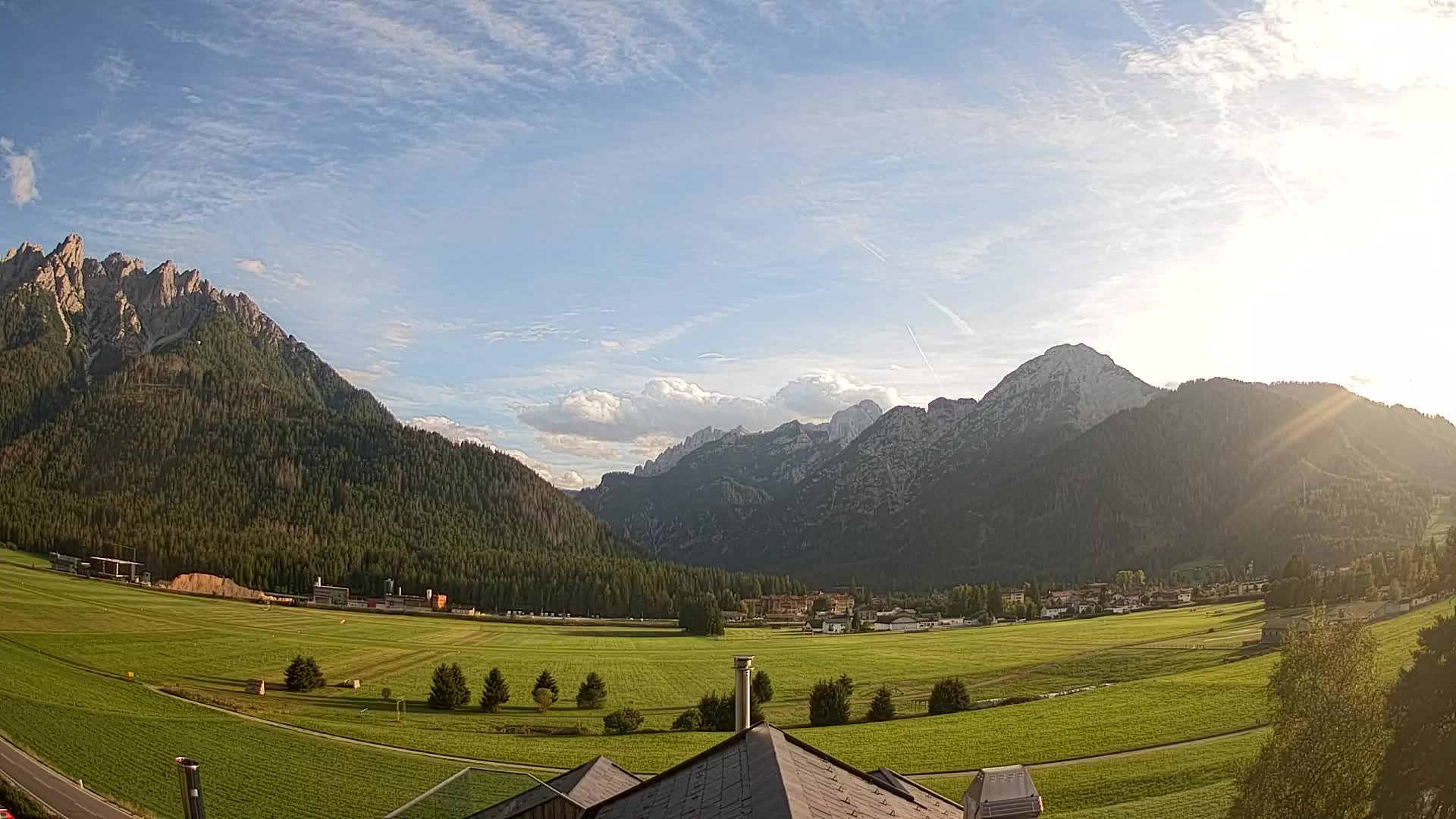 Webcam Toblach Dolomiten – Blick vom Hotel Rosengarten