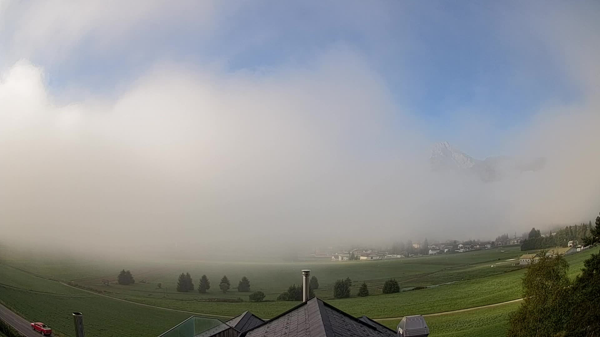 Webcam Toblach Dolomitas – Vista desde el Hotel Rosengarten