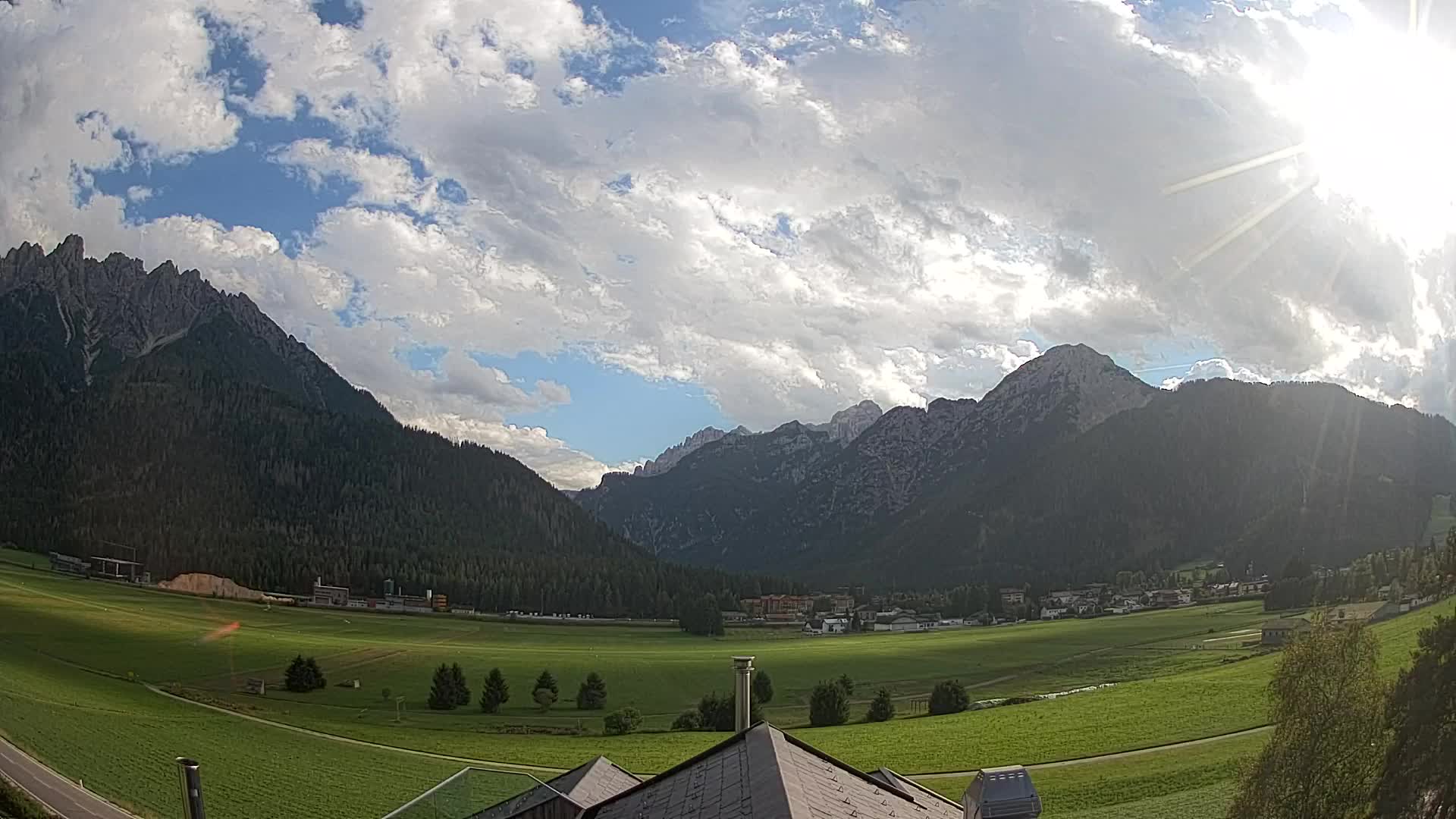 Webcam Toblach Dolomiten – Blick vom Hotel Rosengarten