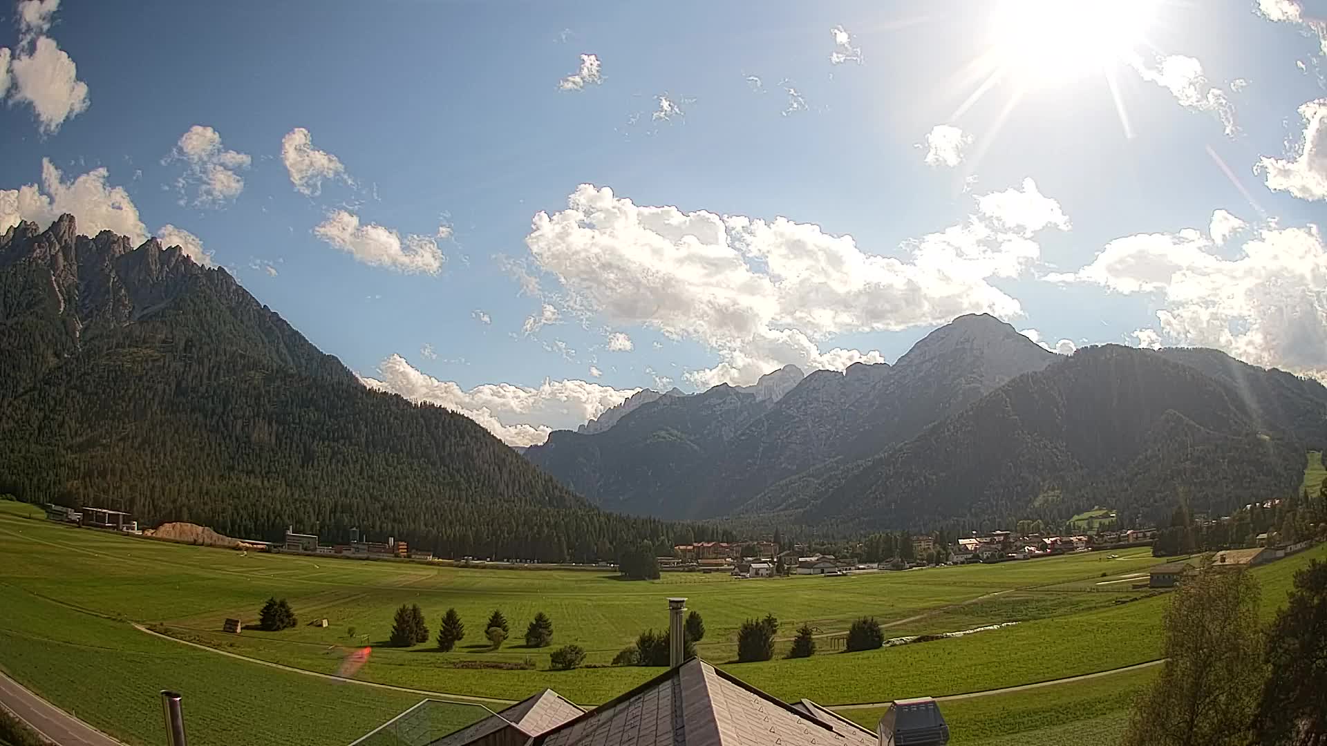 Webcam Toblach Dolomitas – Vista desde el Hotel Rosengarten