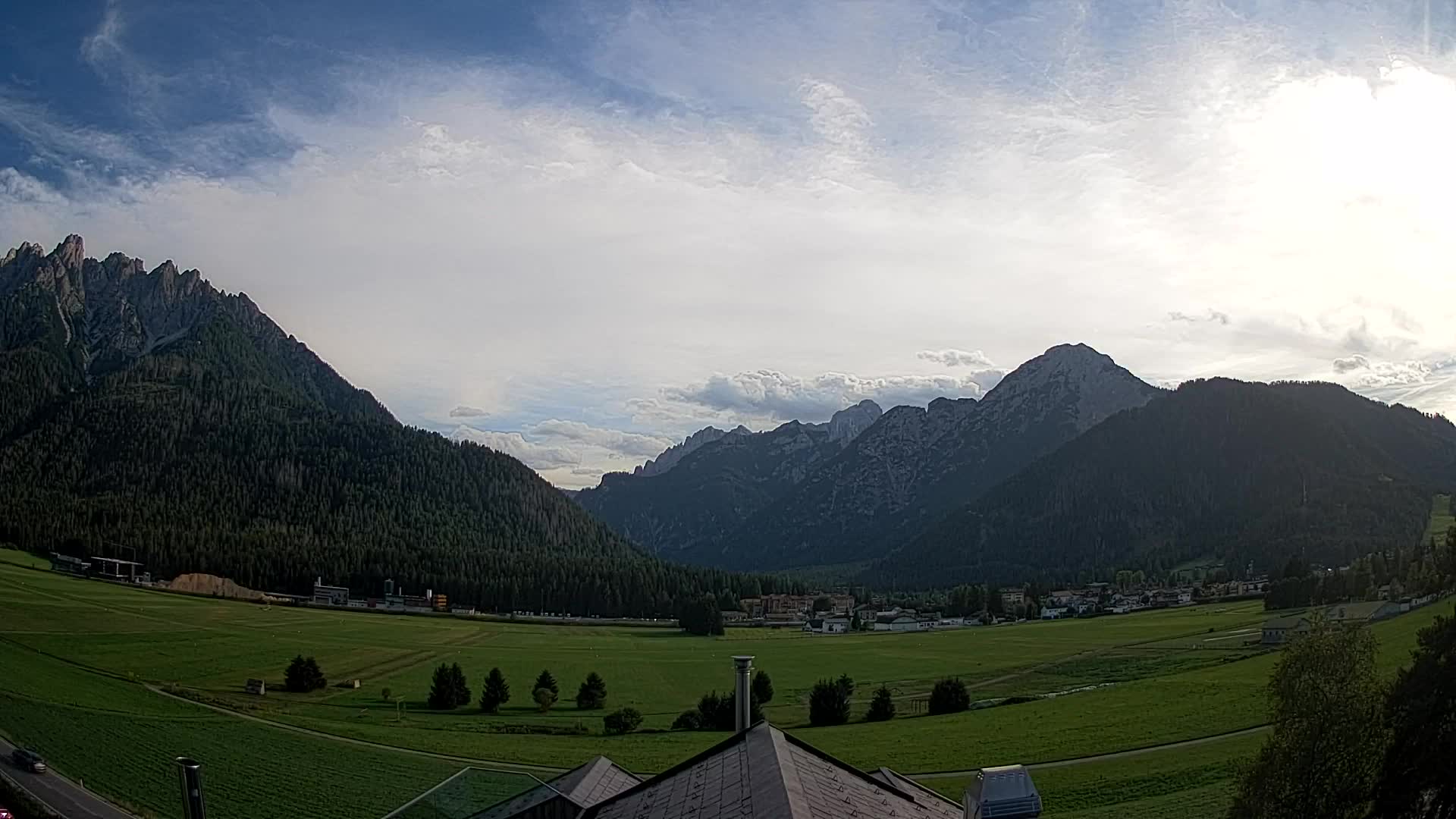 Webcam Toblach Dolomiten – Blick vom Hotel Rosengarten