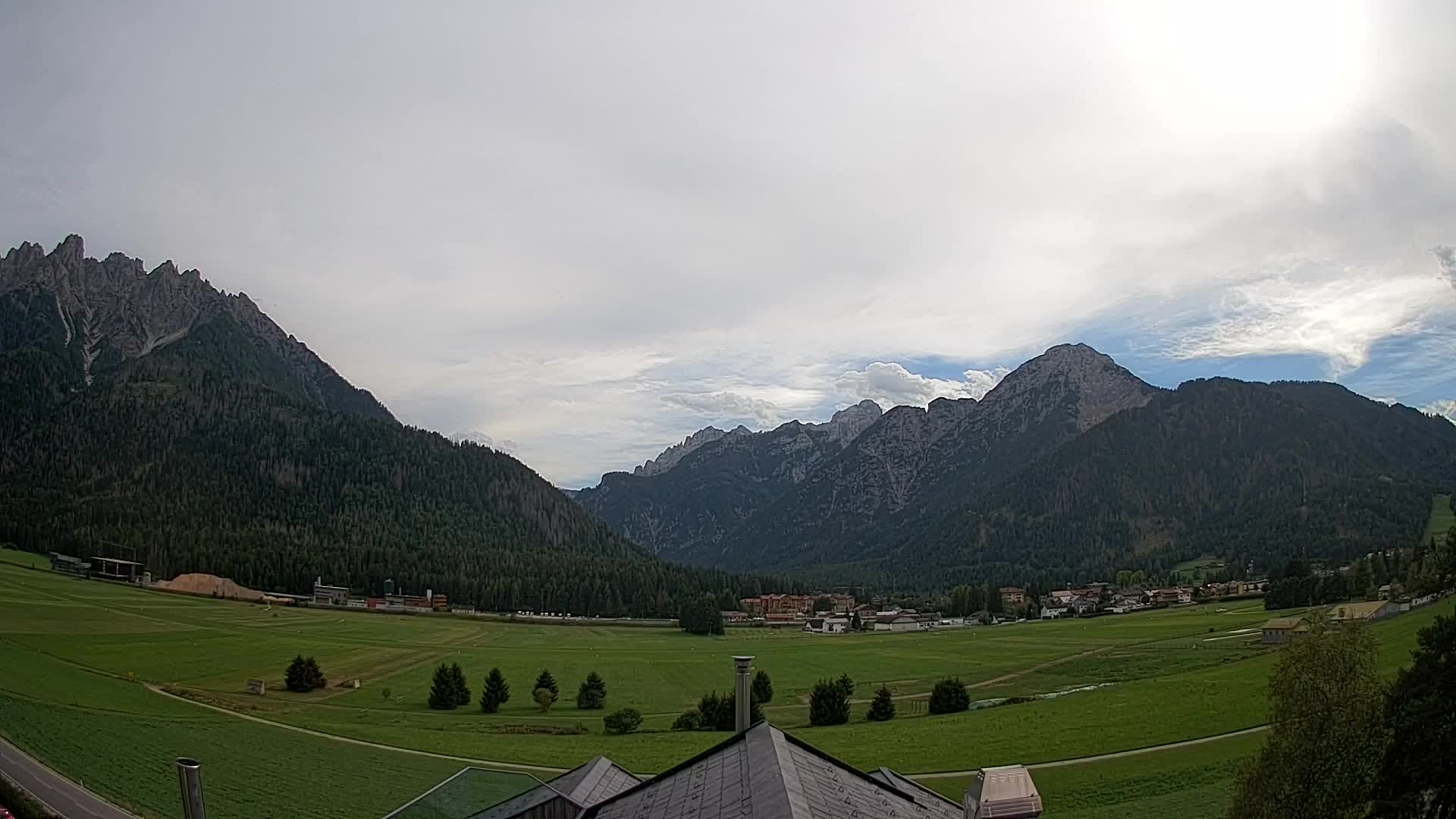 Webcam Toblach Dolomiten – Blick vom Hotel Rosengarten
