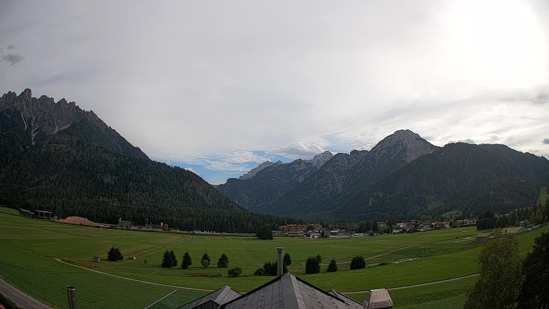 Webcam Toblach Dolomitas – Vista desde el Hotel Rosengarten