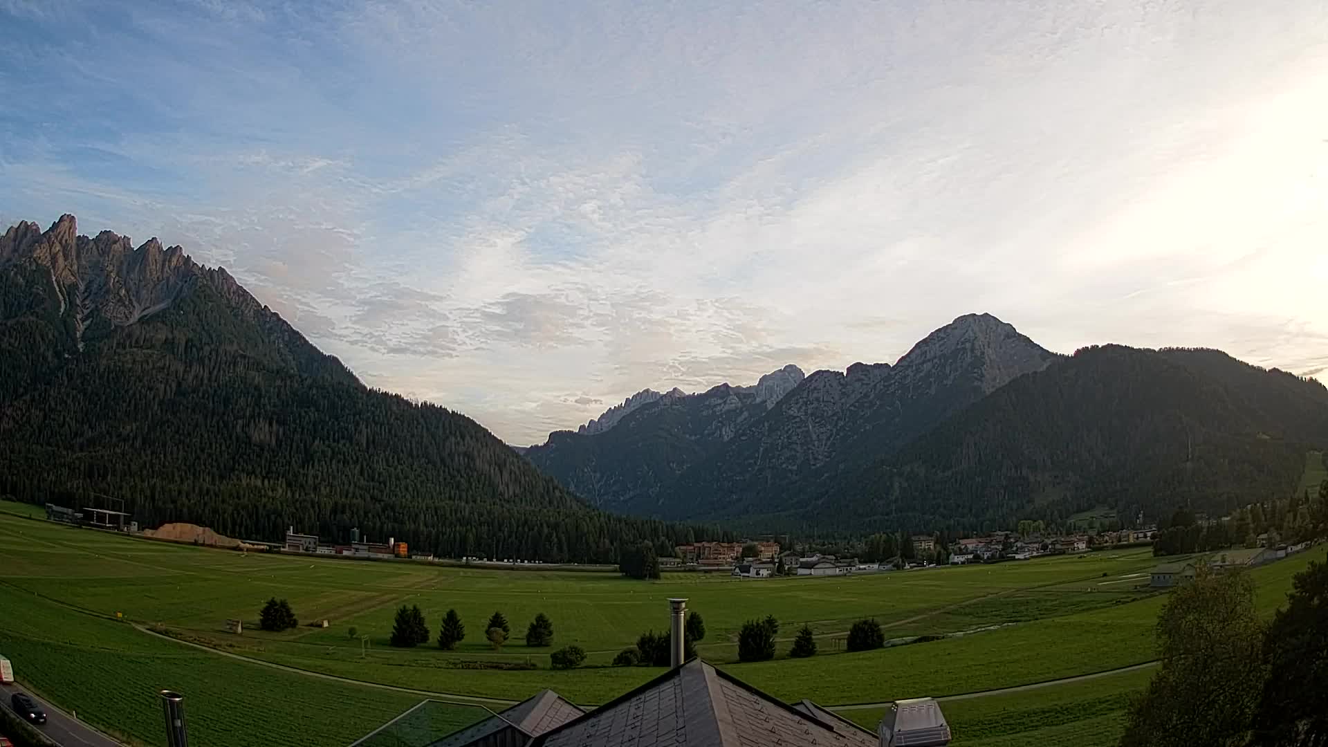 Webcam Toblach Dolomiten – Blick vom Hotel Rosengarten