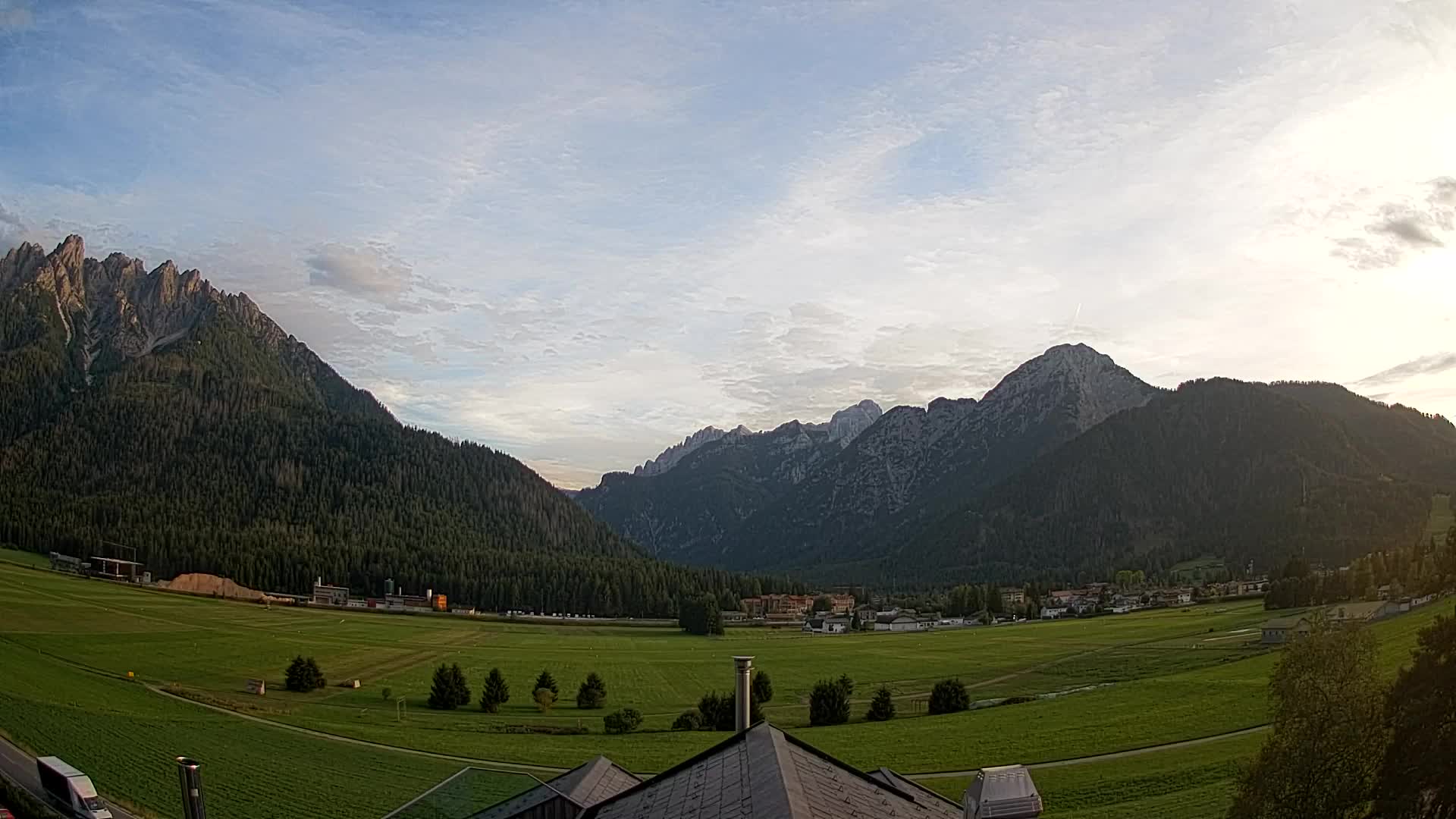 Webcam Toblach Dolomiten – Blick vom Hotel Rosengarten