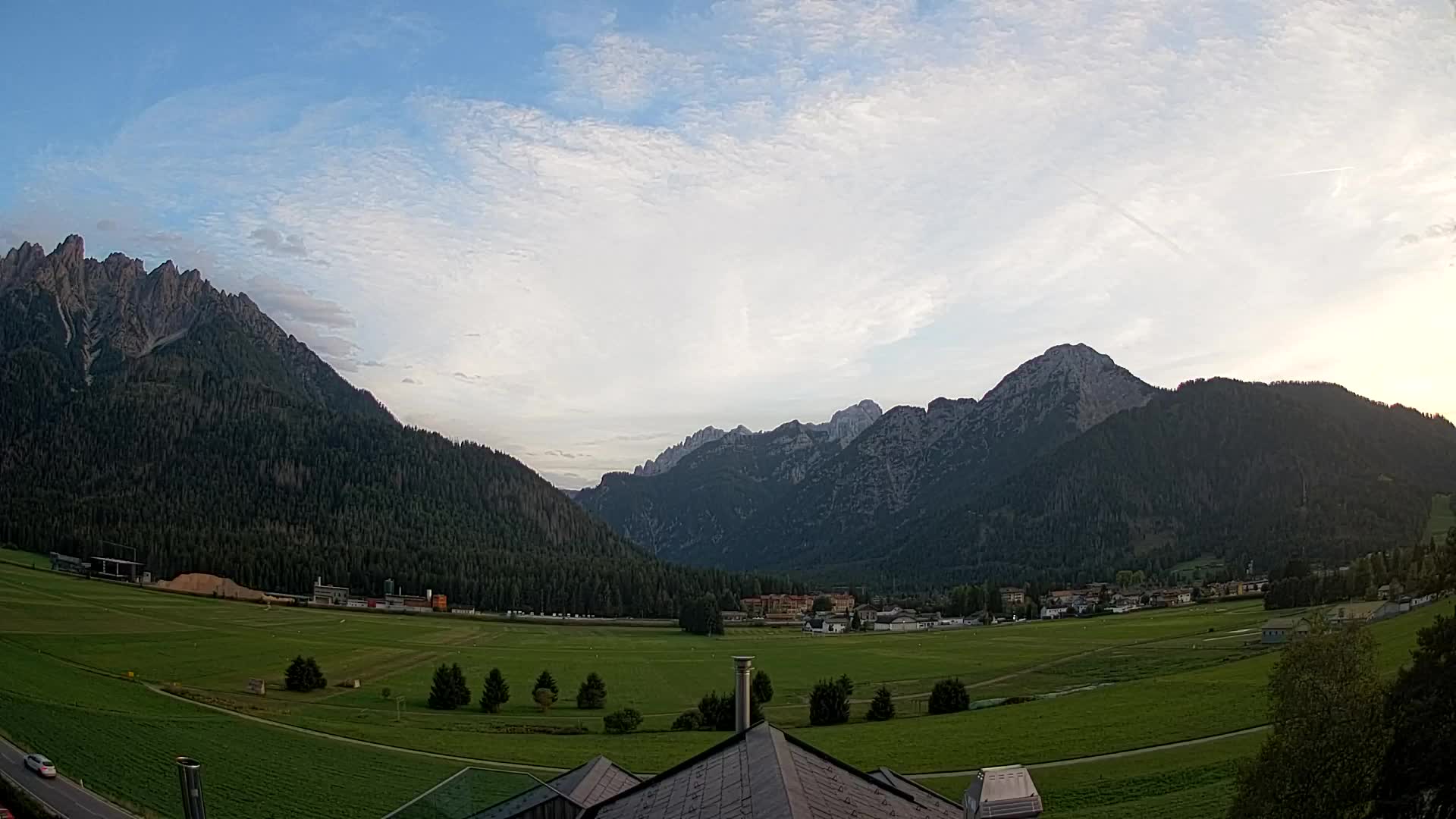 Webcam Toblach Dolomiten – Blick vom Hotel Rosengarten