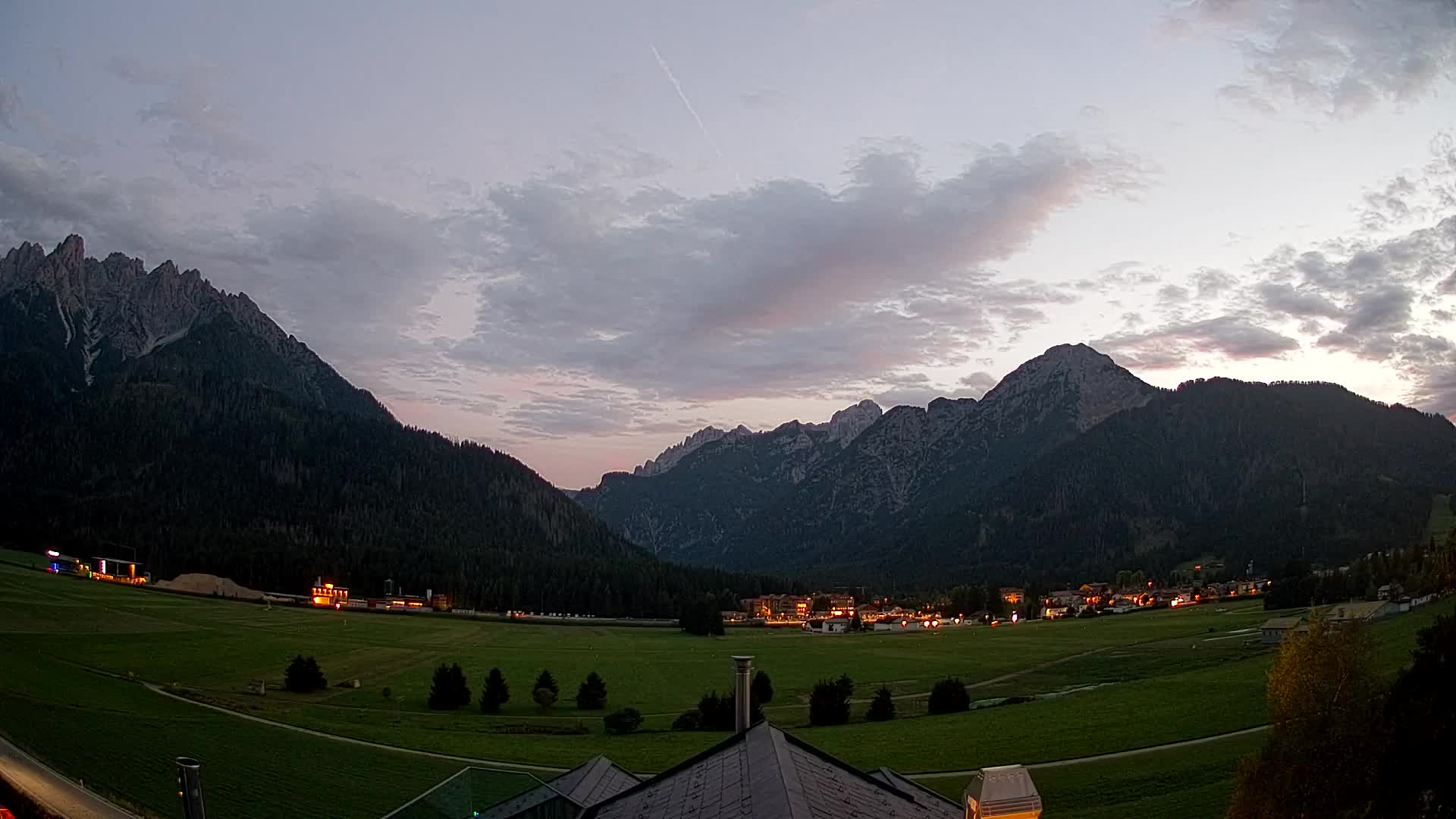 Webcam Toblach Dolomiten – Blick vom Hotel Rosengarten